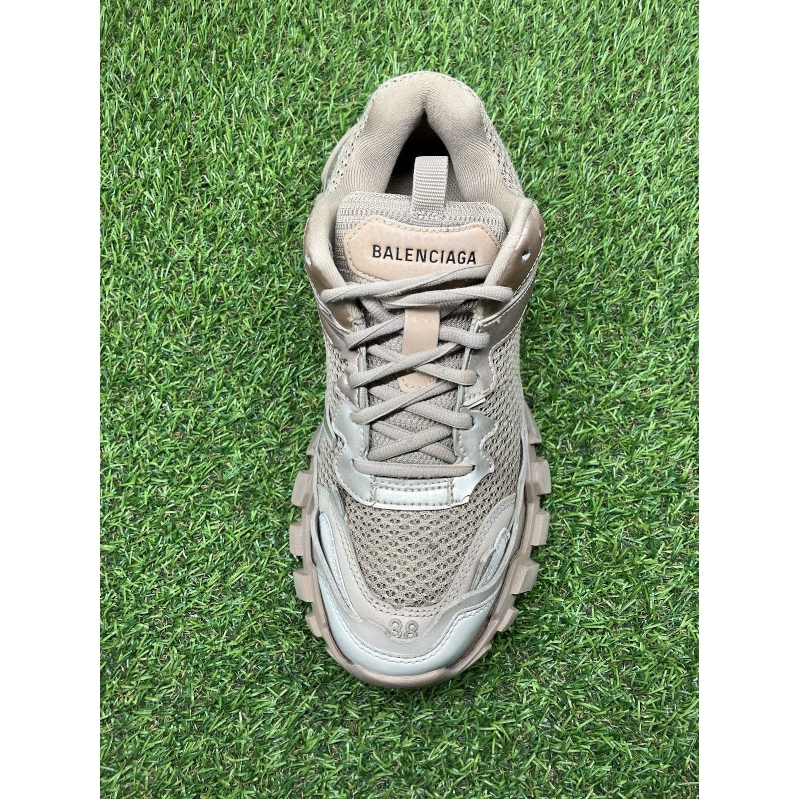 Balenciaga Balenciaga Track.3 ' Beige ' Size US 5.5 / EU 38 - 12 Thumbnail
