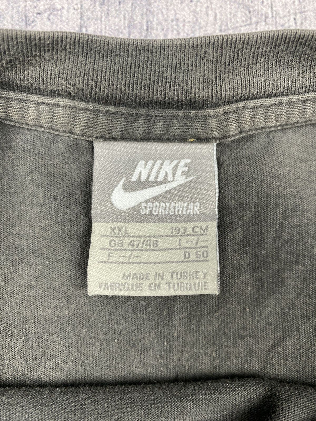 Nike × Vintage Vintage Y2K Nike Big Logo Tee T Shirt Size ХXL Size US XXL / EU 58 / 5 - 10 Thumbnail
