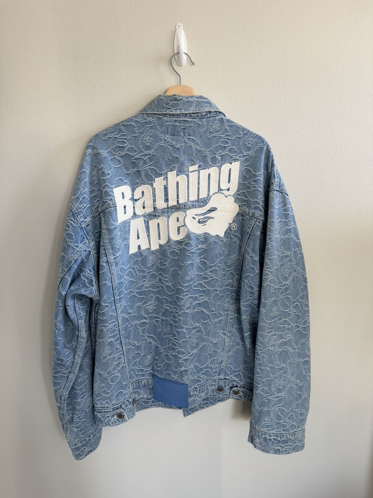 Bape Bape line camo denim jacket Size US XXL / EU 58 / 5 - 2 Thumbnail