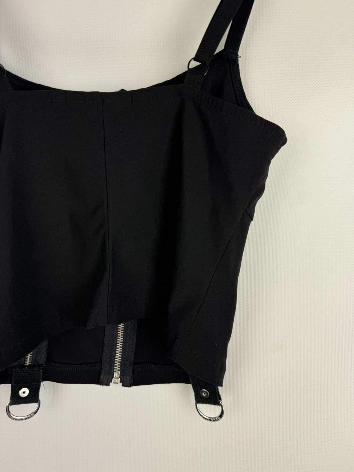 Killstar Killstar Ladies Gothic Corset Style Sleeveless Tank Top Size S / US 4 / IT 40 - 14 Thumbnail