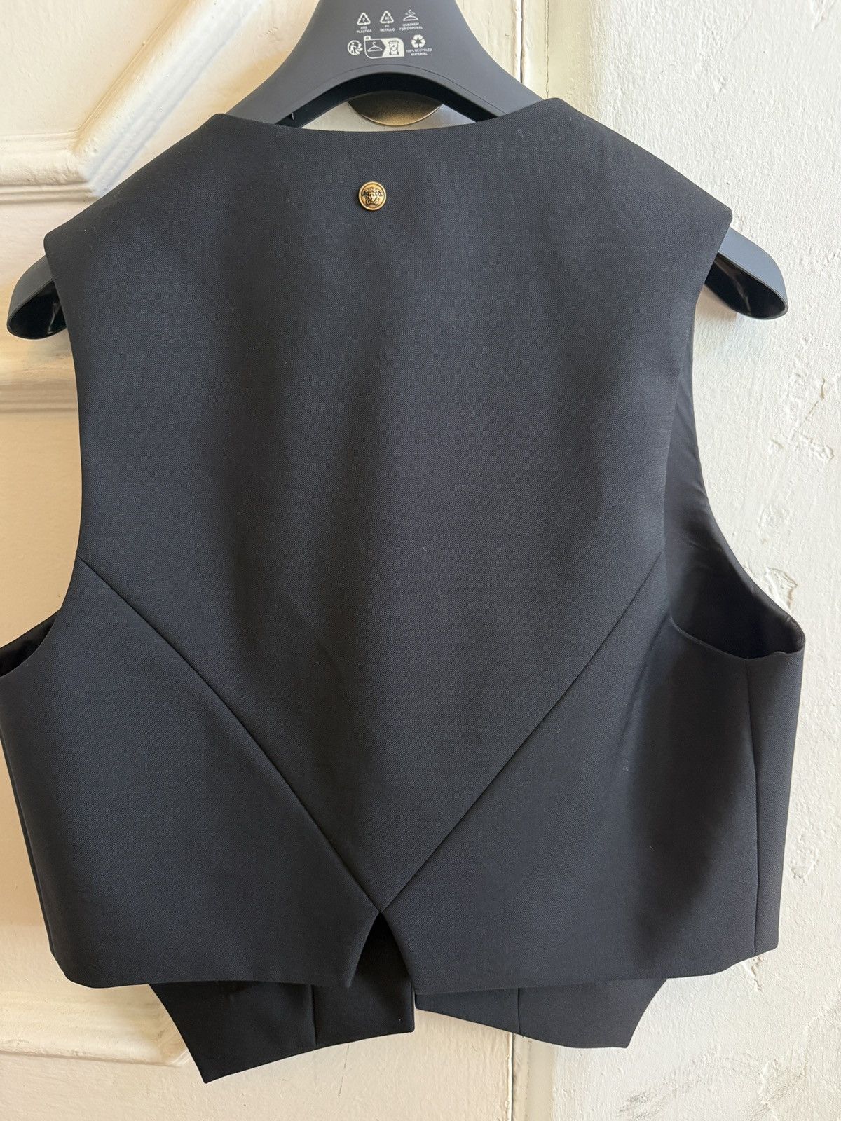 Versace Versace -Wool Mohair Vest Size US S / EU 44-46 / 1 - 10 Thumbnail