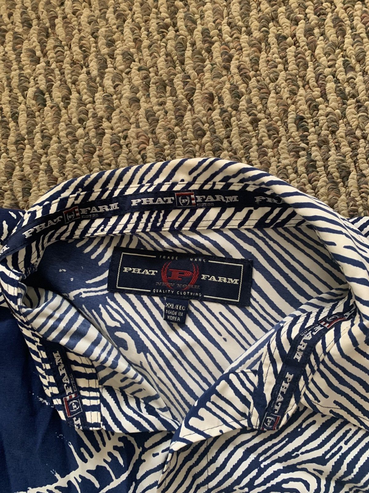 Phat Farm Vintage Phat Farm Dice and Poker Chips Button Up Size US XXL / EU 58 / 5 - 5 Thumbnail