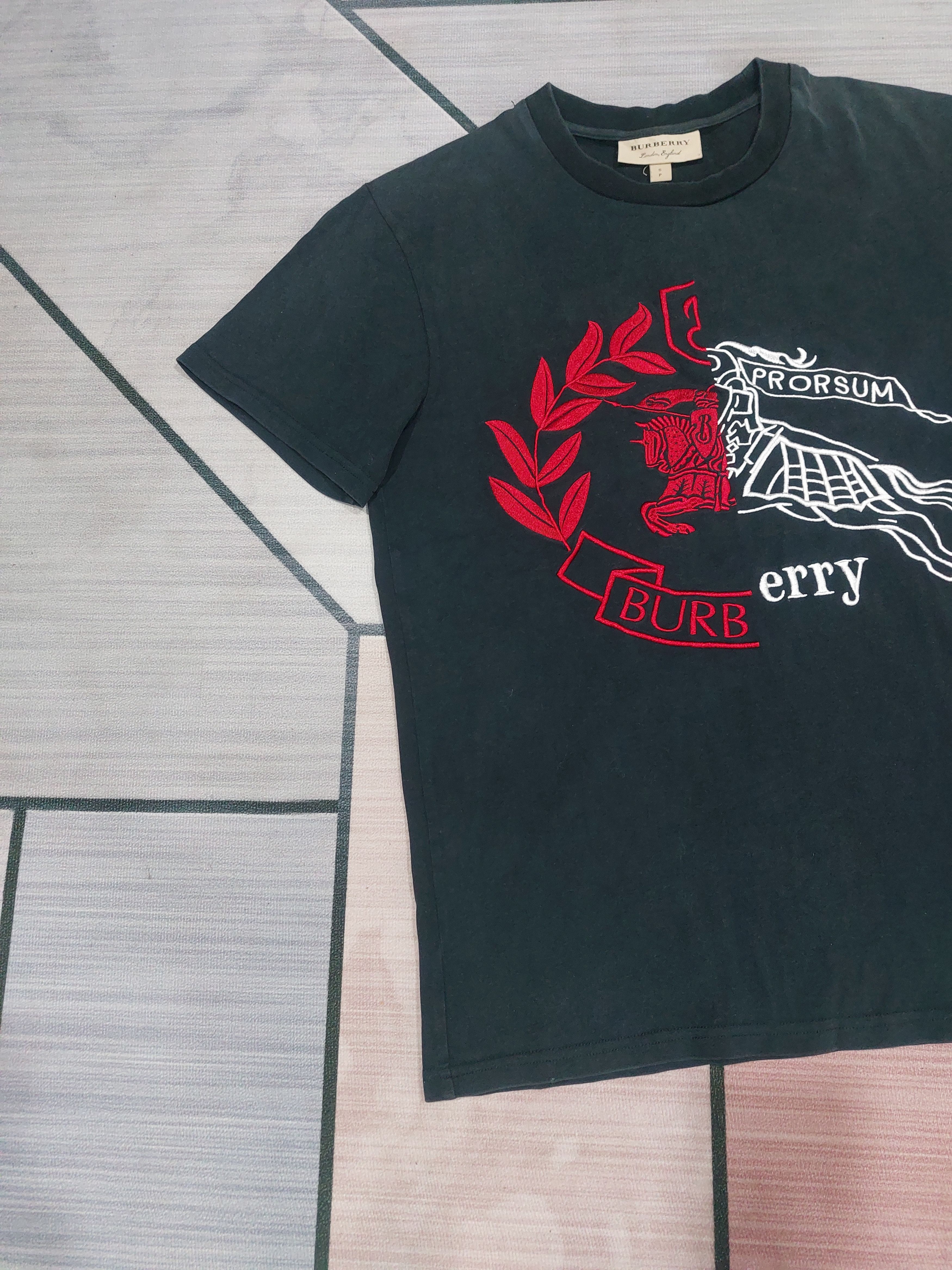 Burberry BURBERRY SPLIT PRORSUM BIG LOGO EMBROIDERED Size US S / EU 44-46 / 1 - 3 Thumbnail