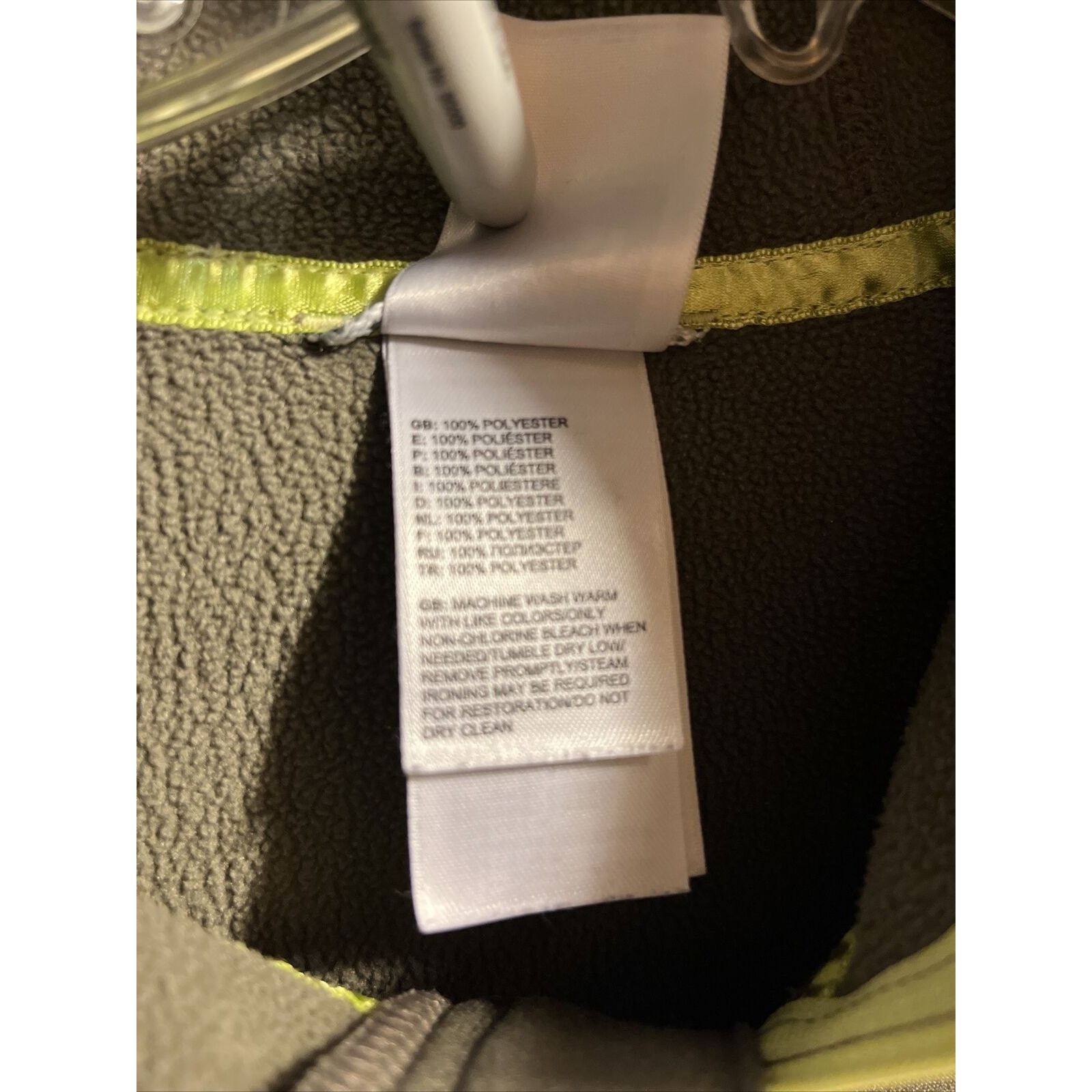 The North Face The North Face Women’s L Gray LS zip Polyester Fleece Jacket Size L / US 10 / IT 46 - 4 Thumbnail