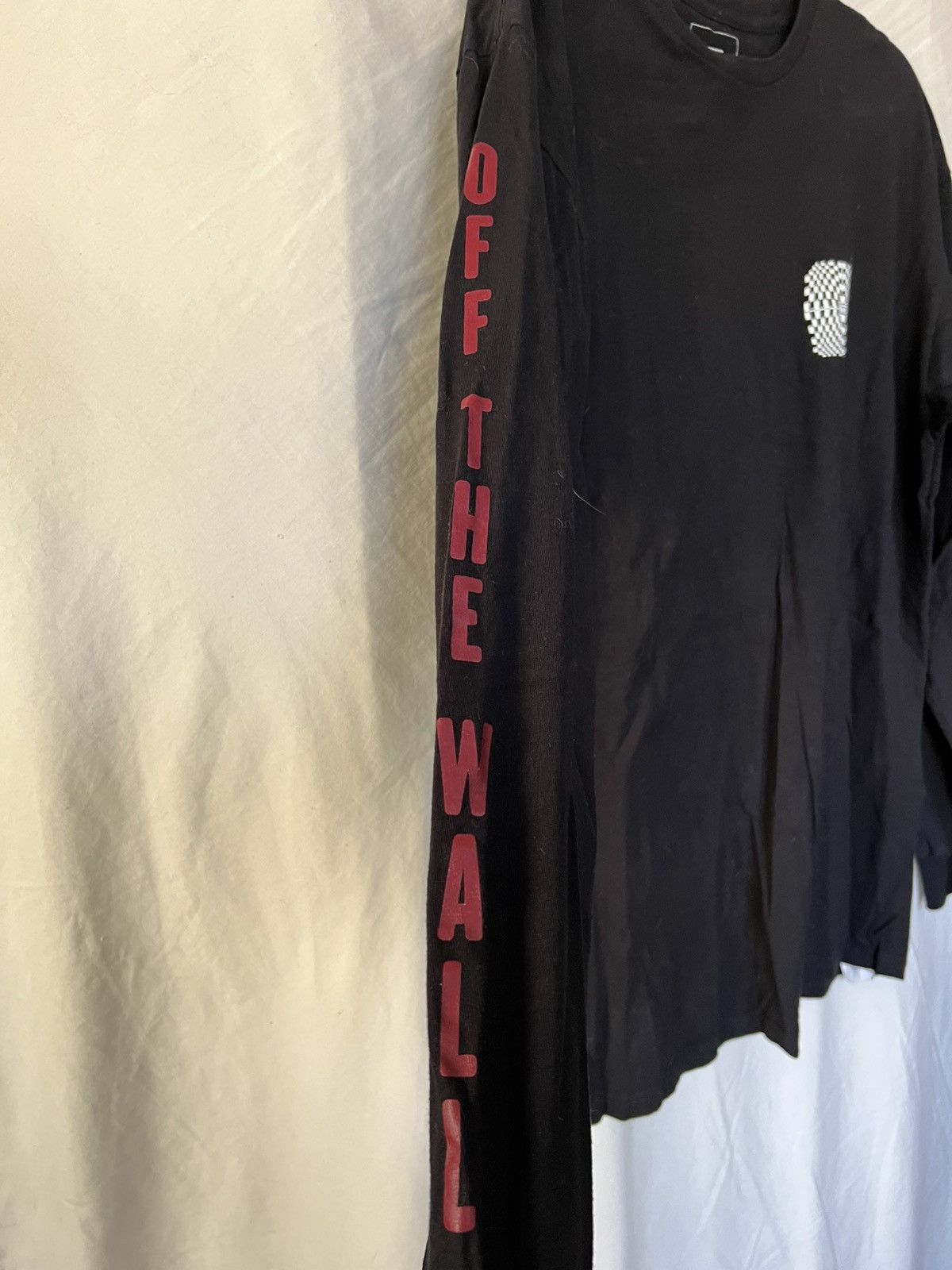 Vans Vans Men's Checker Illusion Black Shirt Size US L / EU 52-54 / 3 - 5 Thumbnail