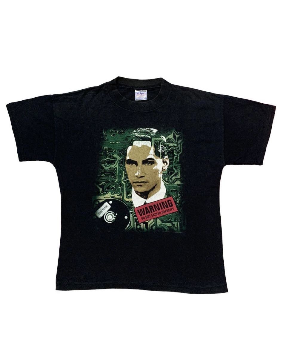 Vintage Vintage Johnny Mnemonic Cyberpunk Film Promo Keanu Reeves Size US M / EU 48-50 / 2 - 1 Thumbnail