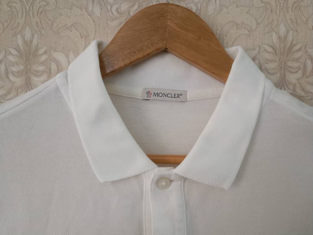 Moncler ♦️Moncler Big Logo Polo T Shirt Size S / US 4 / IT 40 - 3 Thumbnail