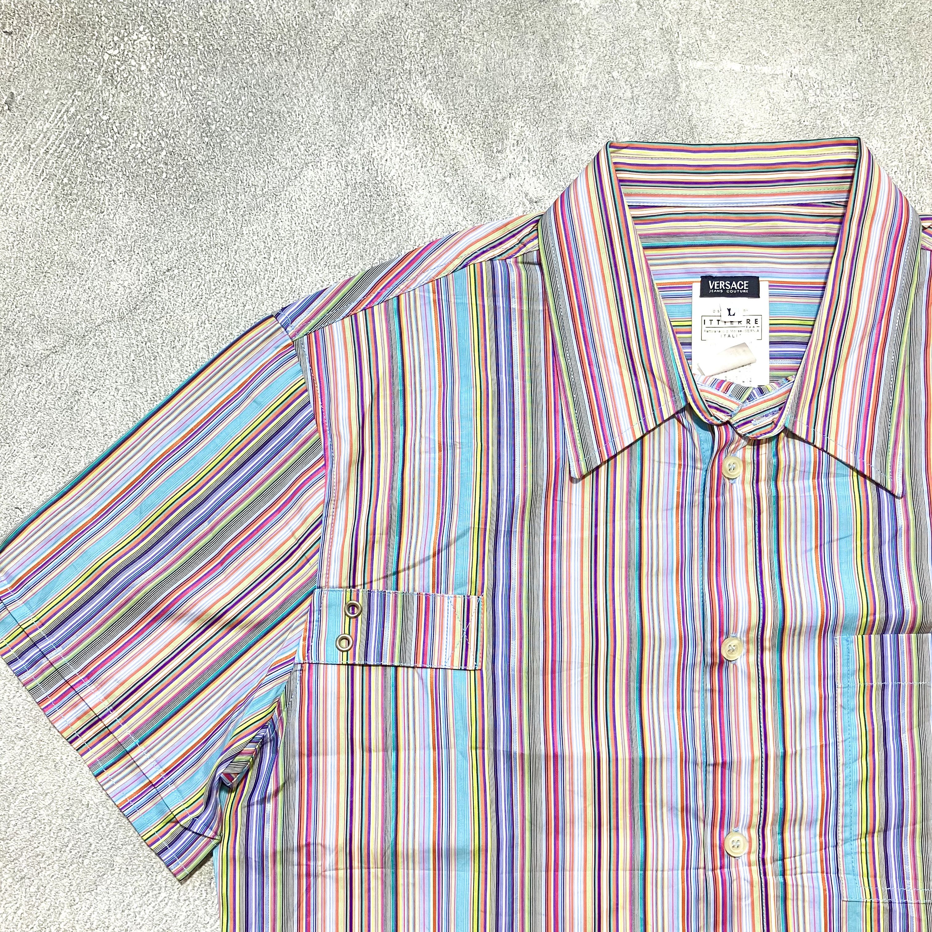 Versace Jeans Couture Versace Jeans Couture Multi-colors striped shirts Size US L / EU 52-54 / 3 - 2 Thumbnail