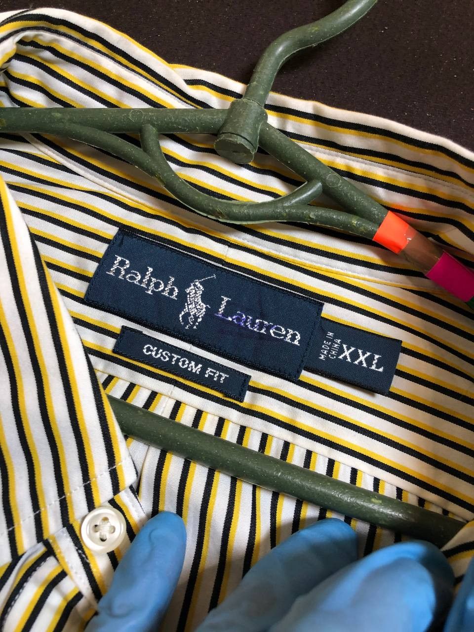 Polo Ralph Lauren Polo Ralph Lauren Classic Long Sleeve striped Dress shirt Size US XXL / EU 58 / 5 - 2 Thumbnail