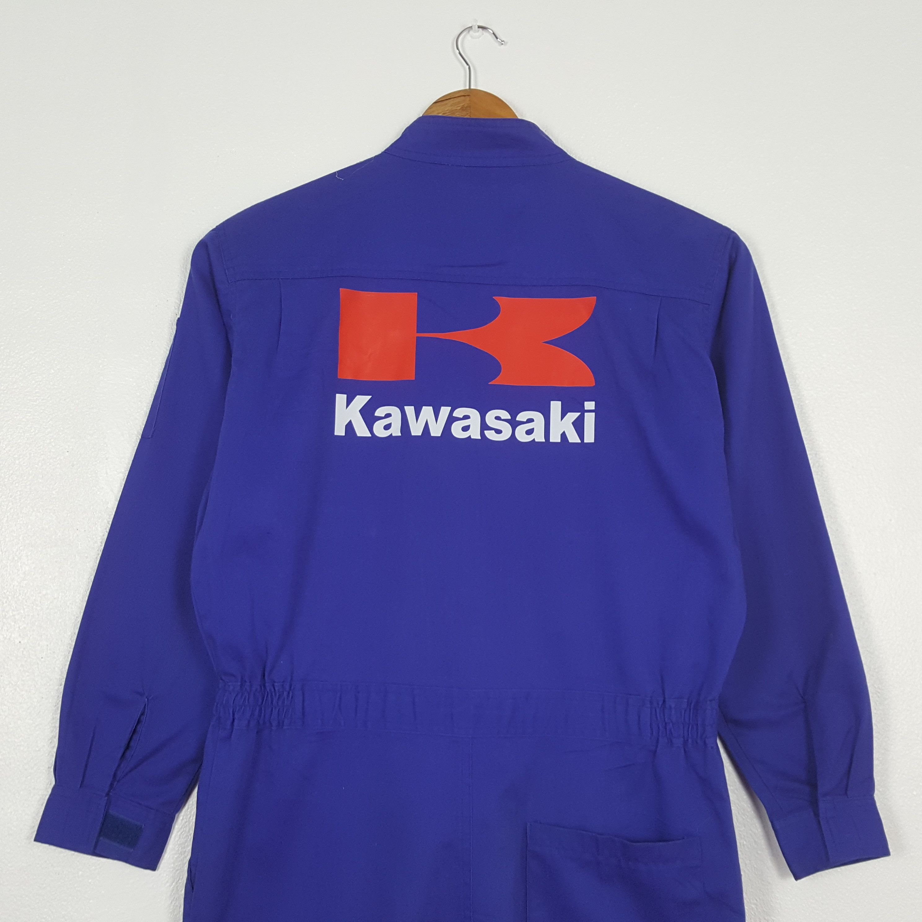 ICON Motorsports Vintage Kawasaki Japan Motorsport Racing Coverall C310N1 Size US L / EU 52-54 / 3 - 2 Thumbnail