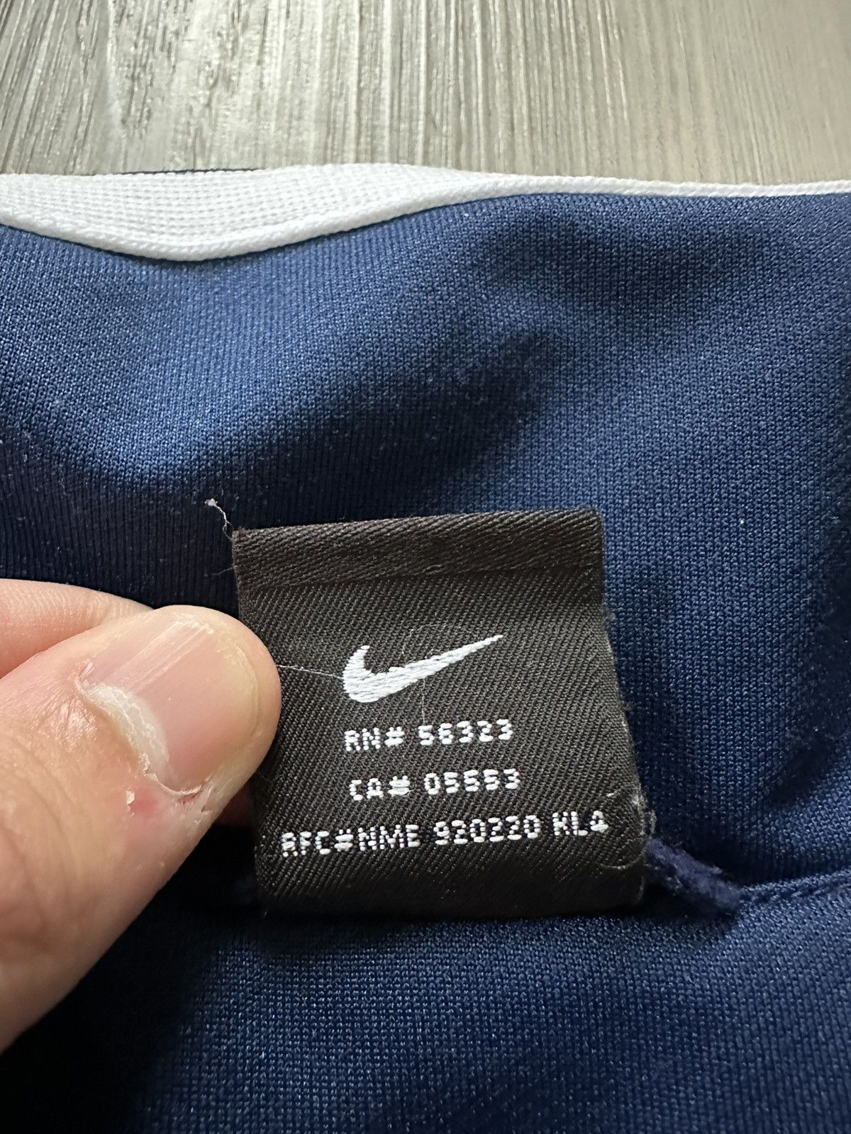 Nike × Vintage Vintage 90s Nike Basketball Warm Up Track Jacket Size US XL / EU 56 / 4 - 11 Thumbnail