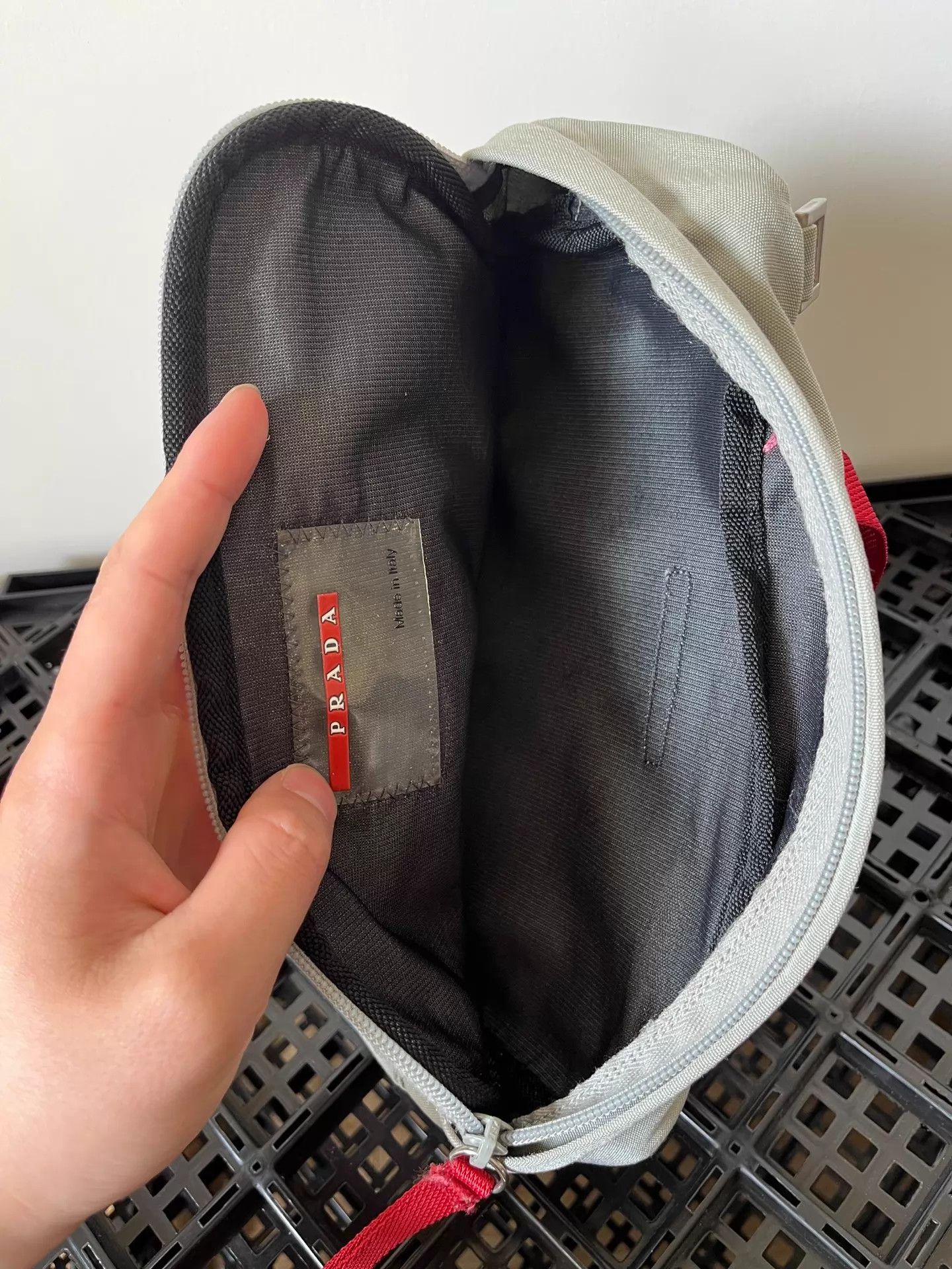 Prada Prada Sport 00ss Mini Crossbody Bag Strap Missing Size ONE SIZE - 5 Thumbnail