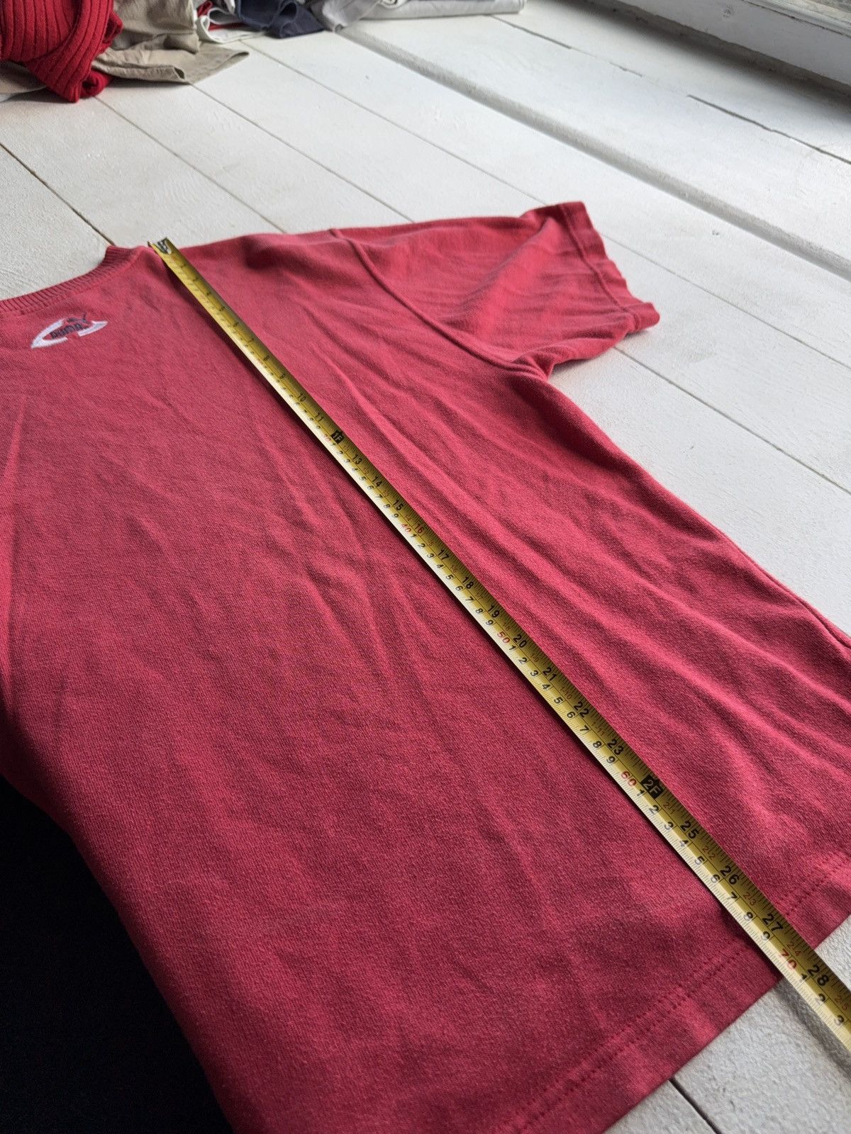 Puma Vintage 90s Faded Red Puma Logo Basic Streetwear Tee Shirt Size US L / EU 52-54 / 3 - 15 Thumbnail