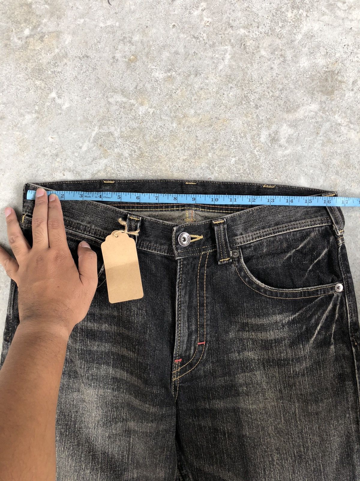 Wrangler Wrangler Flared Jeans Distressed Distressed Jeans Size US 33 - 14 Thumbnail
