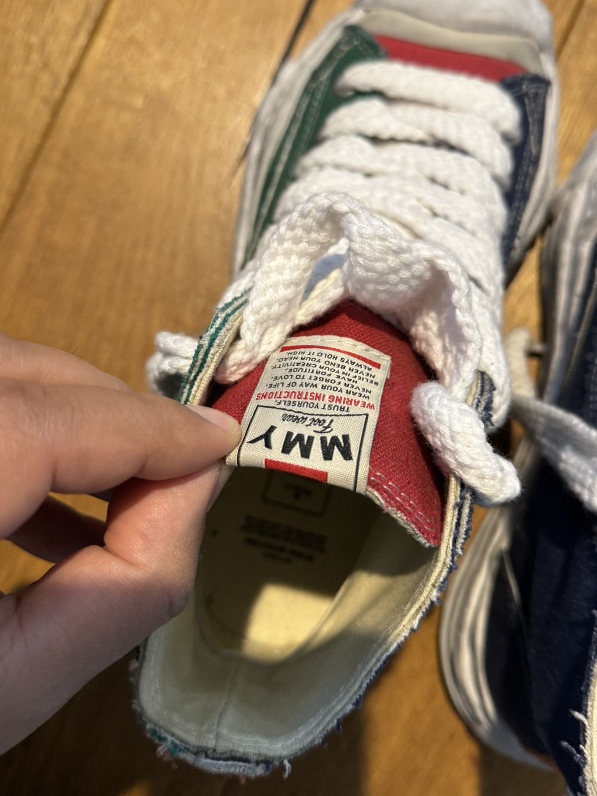 Maison MIHARA YASUHIRO MIHARAYASUHIRO MMY HIGH TOP SNEAKERS Size US 8 / EU 41 - 8 Thumbnail