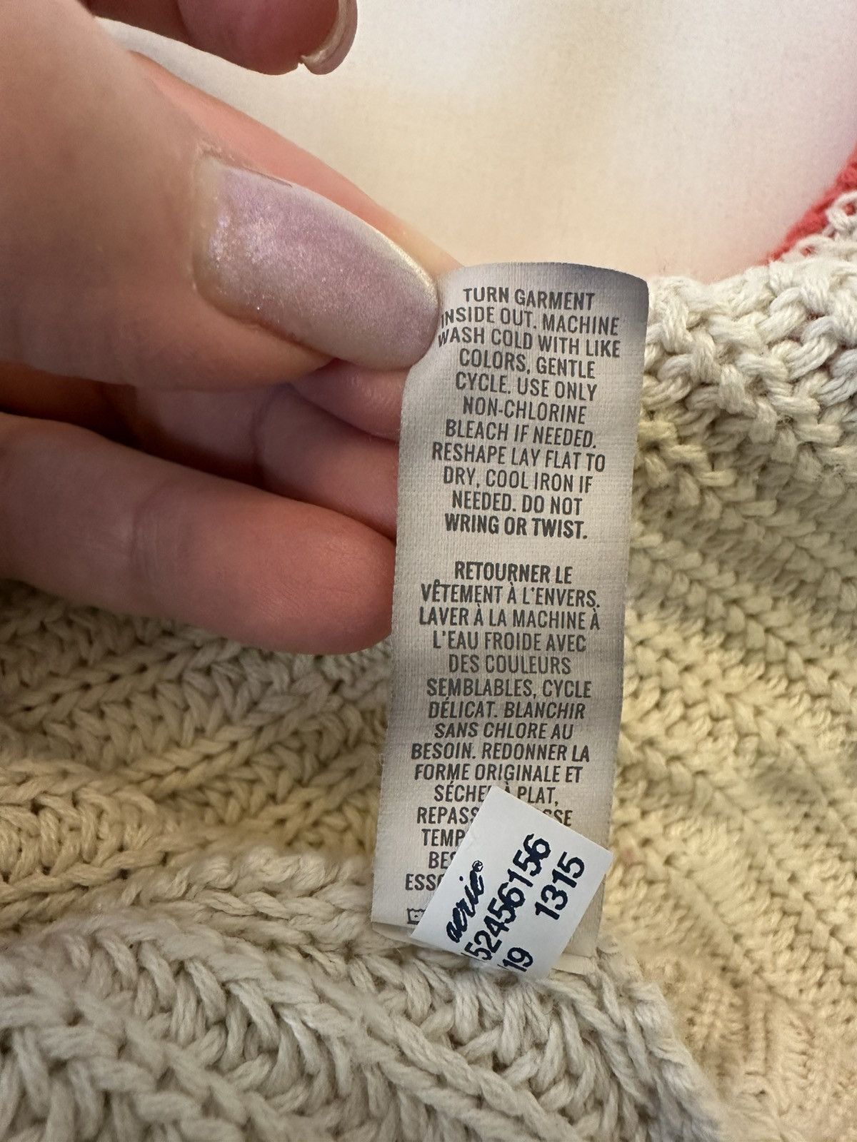 Aries Aerie Oversized Extra Large Ribbed Long Bell Sleeve crewneck Size XL / US 12-14 / IT 48-50 - 7 Thumbnail