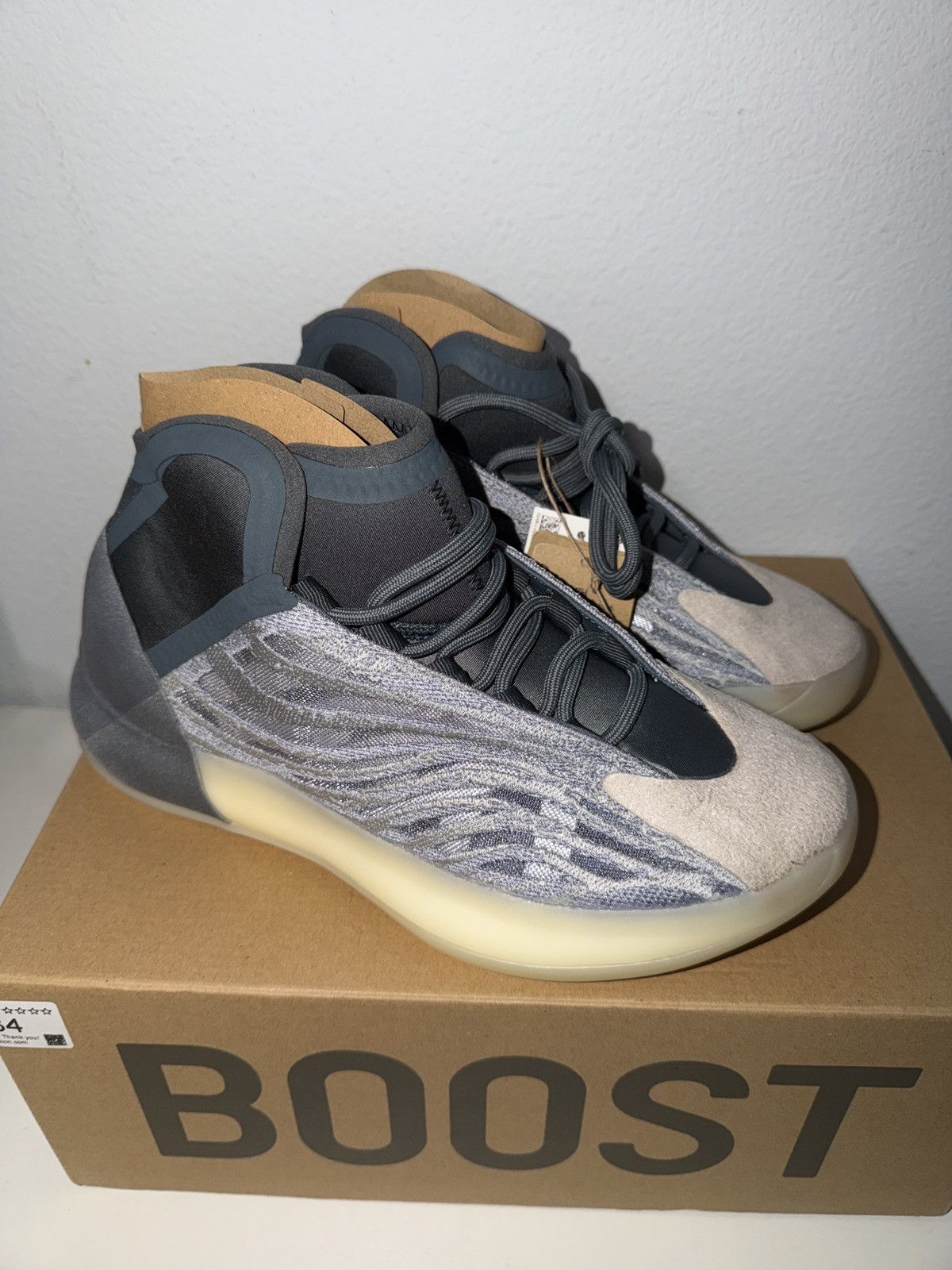 Yeezy Yeezy QNTM Mono Carbon size 7.5 Size US 7.5 / EU 40-41 - 4 Thumbnail