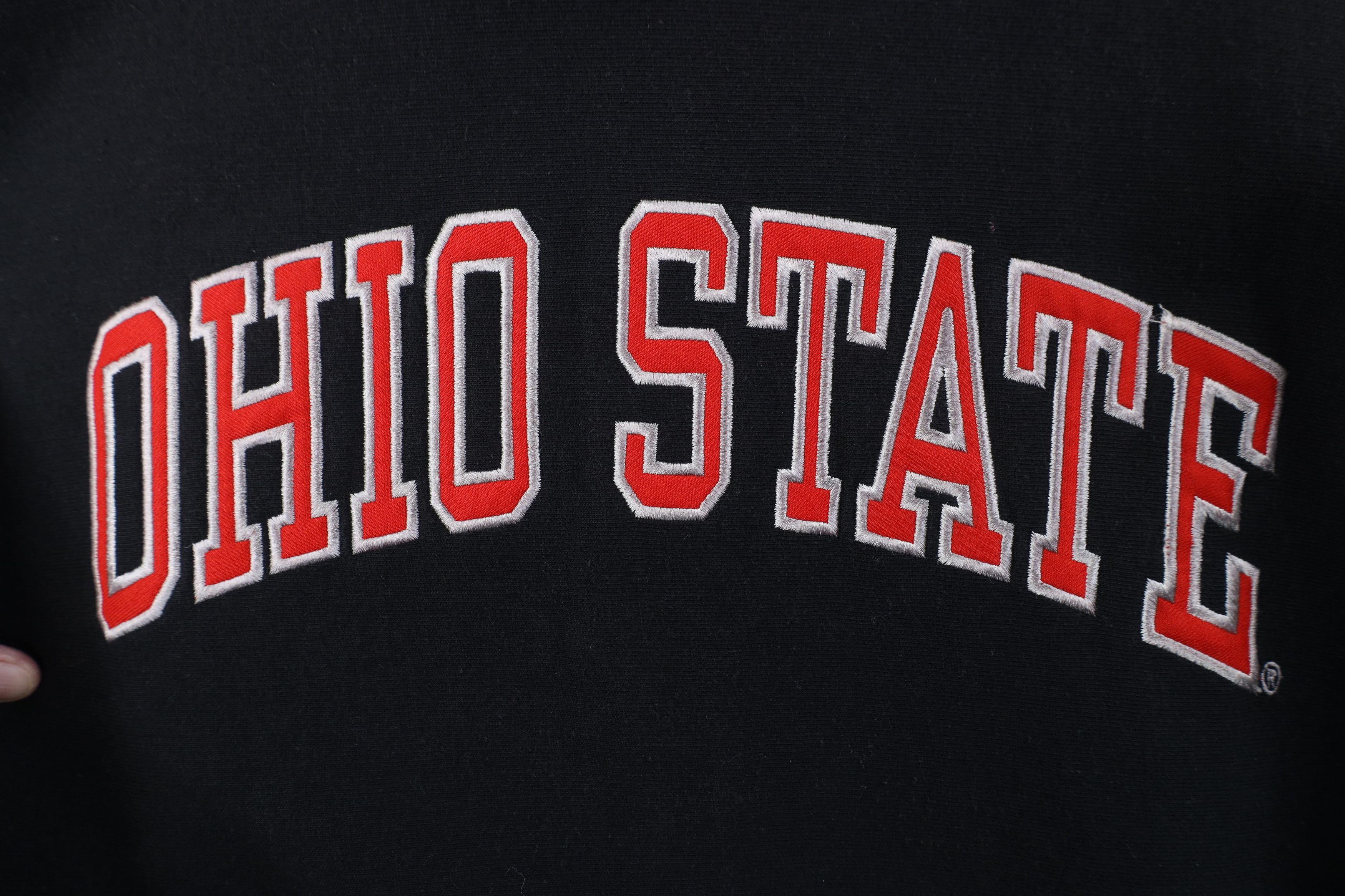 Vintage Vintage 90s Heavyweight Ohio State University Sweatshirt Size US XL / EU 56 / 4 - 4 Thumbnail