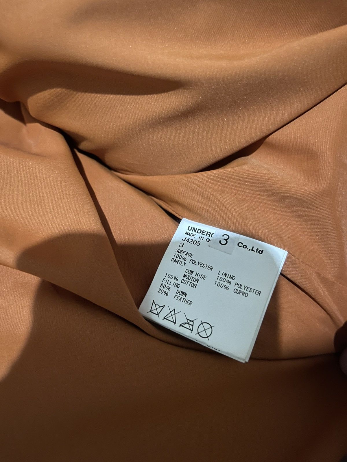 Undercover AW2012 Undercover leather sleeve down feather puffer jacket Size US L / EU 52-54 / 3 - 16 Thumbnail