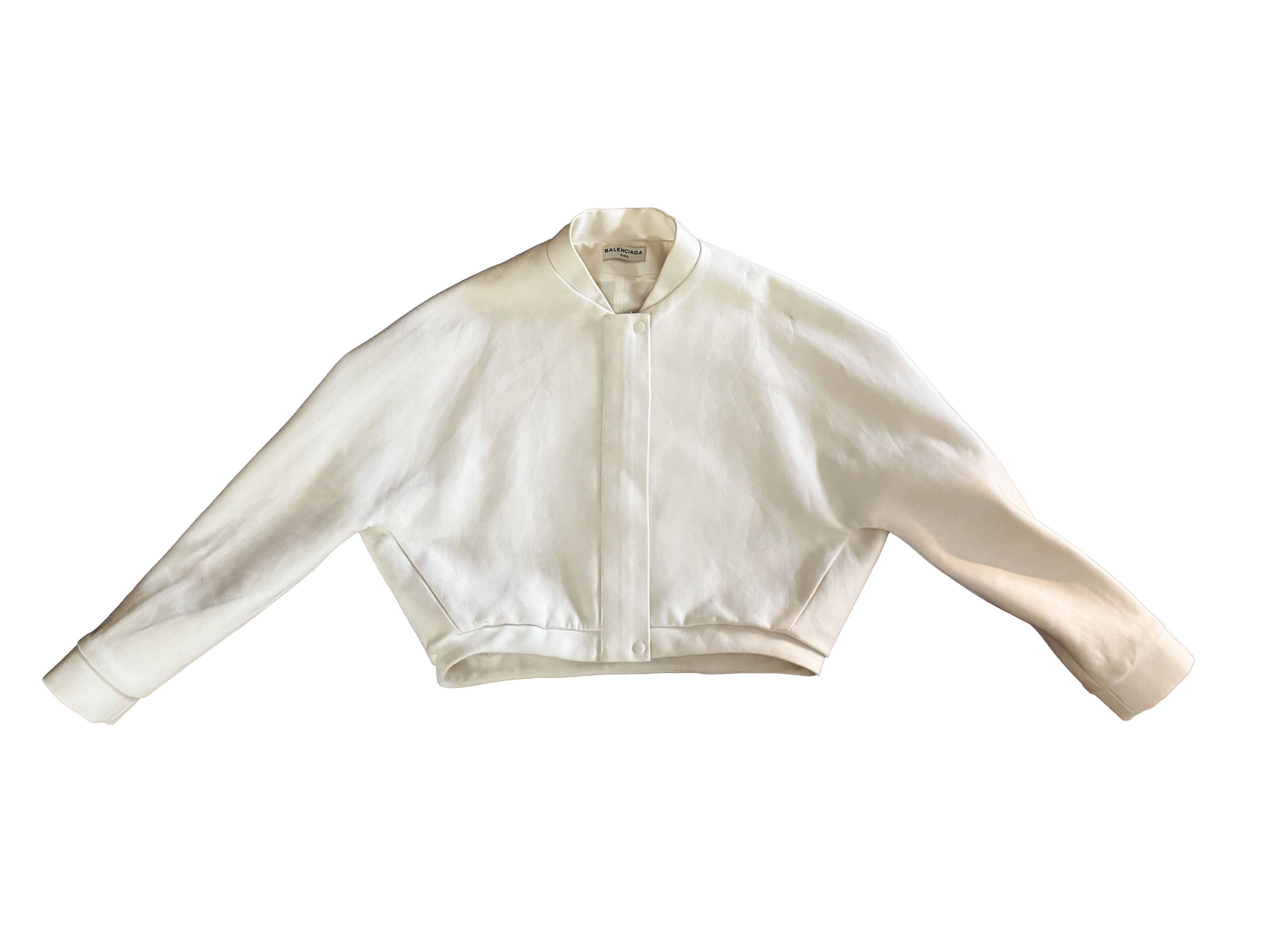 Balenciaga BALENCIAGA ZIP-UP PLACK JACKET Size XS / US 0-2 / IT 36-38 - 1 Thumbnail