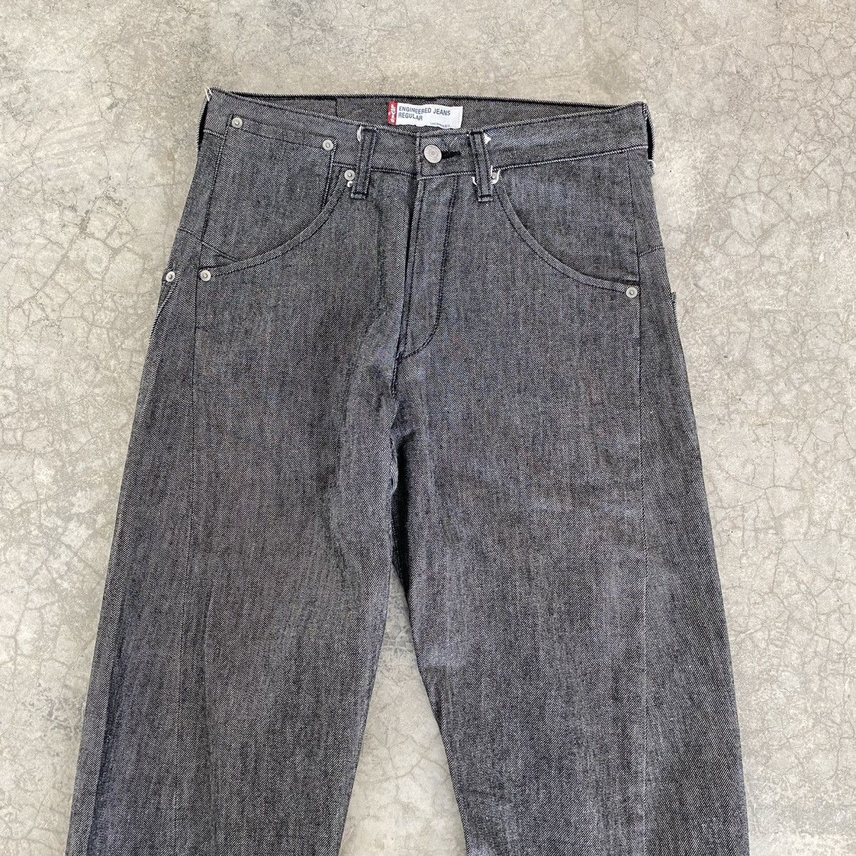 Levi's Vintage Levis Engineered Takuya Kimura Regular Denim Jeans Size US 31 - 2 Thumbnail