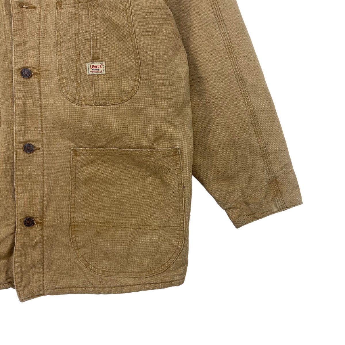 Levi's Vintage Clothing Vtg Levi’s Workers Blanket Duck Canvas Michigan Chore Jacket Size US M / EU 48-50 / 2 - 9 Thumbnail