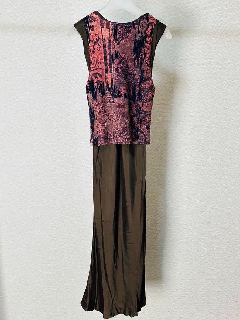 Dries Van Noten Dries Van Noten size:36 Rare printed patchwork long dress Size XS / US 0-2 / IT 36-38 - 4 Thumbnail