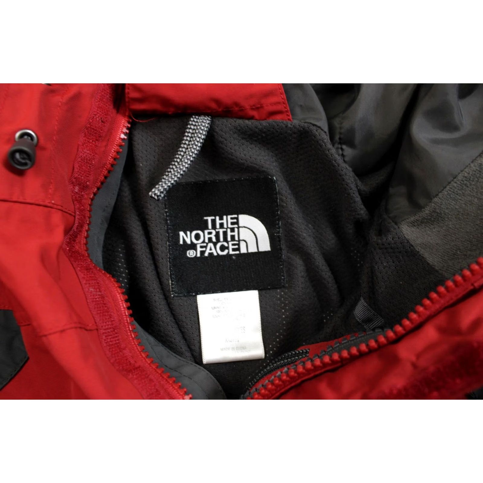 The North Face North Face Coat Men 2XL Red Gray HyVent Hooded Jacket Waterproof Snowboard Winter Size US XXL / EU 58 / 5 - 3 Thumbnail
