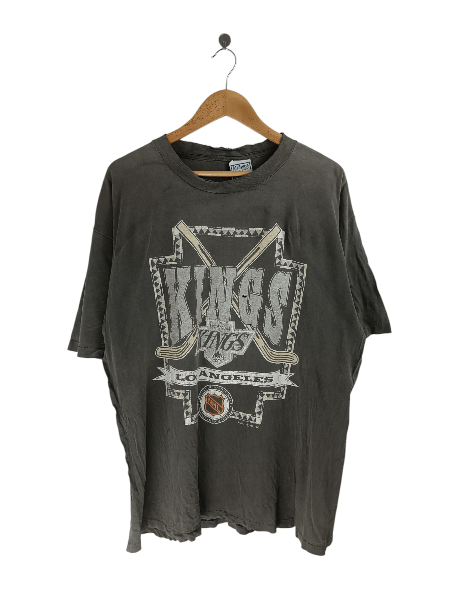 THRASHED FADED VINTAGE 90'S LOS ANGELES LA KINGS NHL MLB NBA