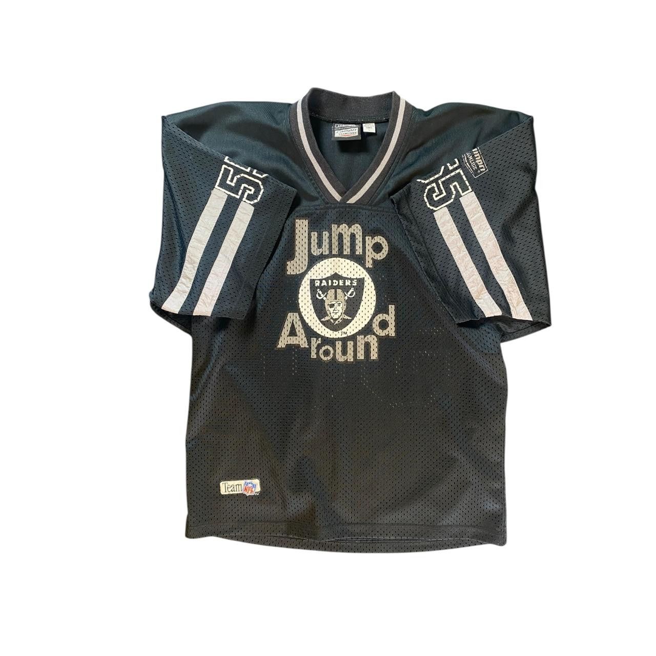 Other Vintage 90s Oakland Raiders #55 "Jump Around" NFL Jersey Size US L / EU 52-54 / 3 - 1 Thumbnail