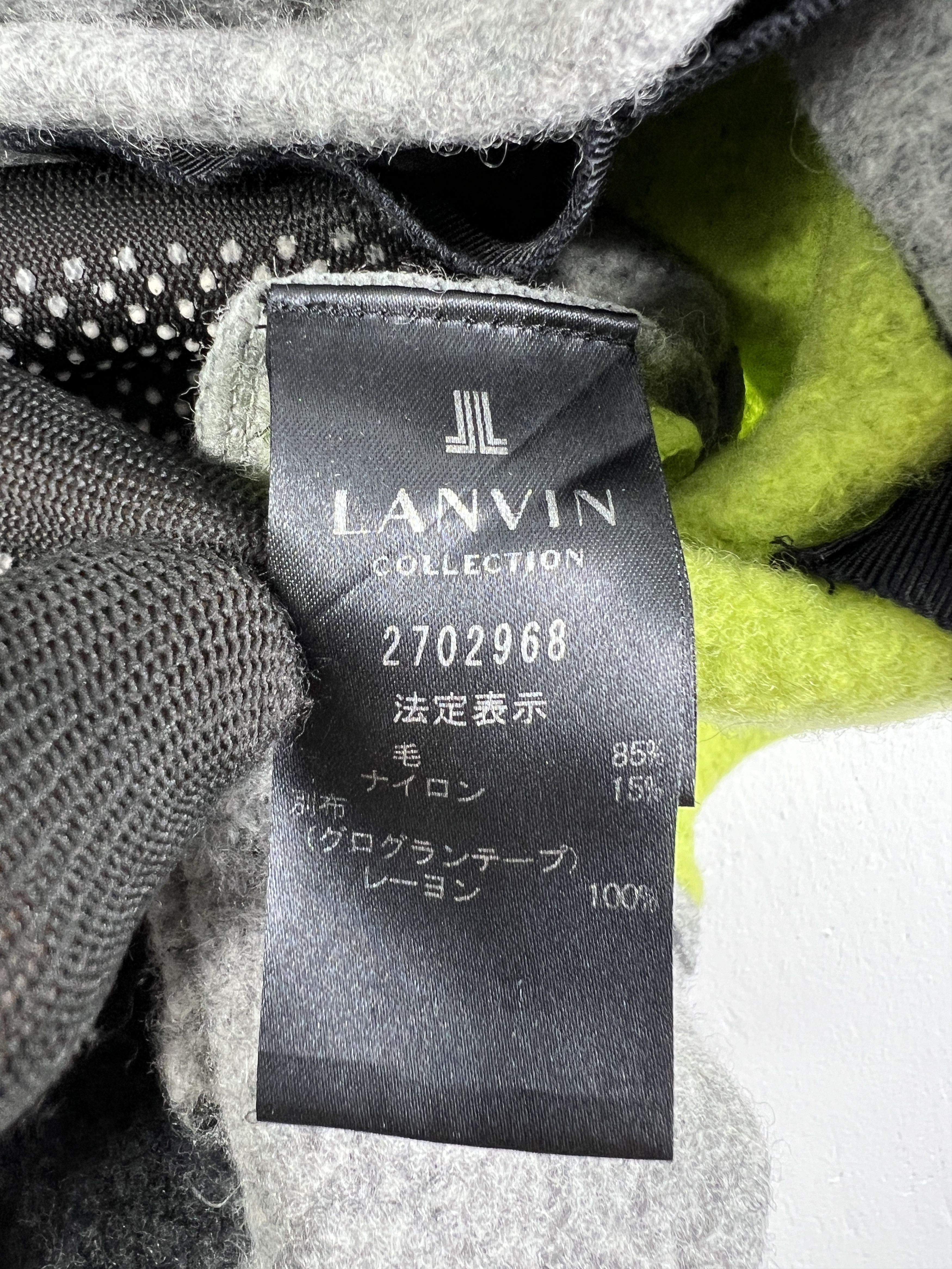 Lanvin LANVIN Collection Wool Jacket (38) GTMP272 Size S / US 4 / IT 40 - 5 Thumbnail