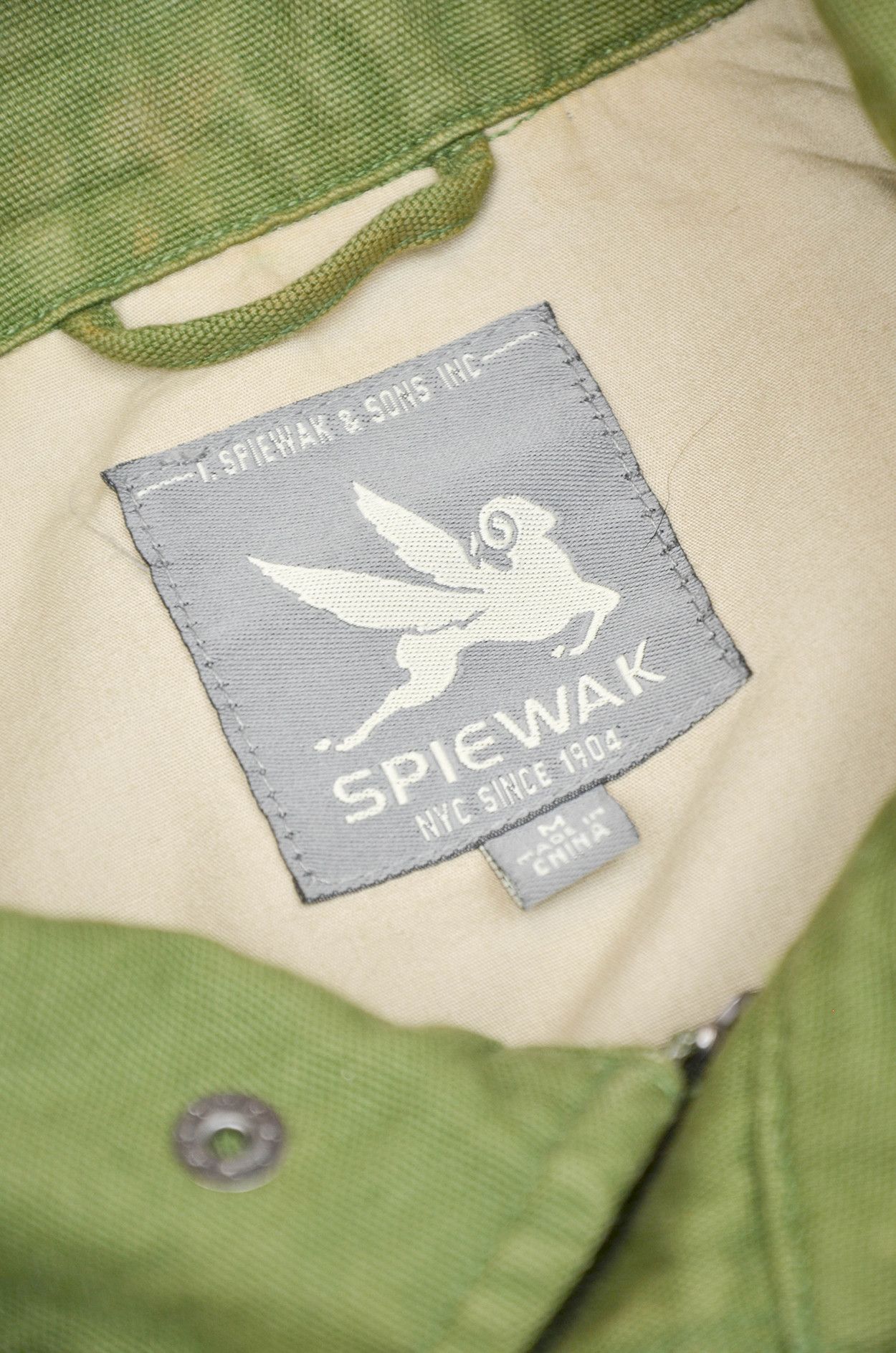 I. Spiewak And Sons Spiewak M-65 Military Field Jacket Olive Green - Size M Size US M / EU 48-50 / 2 - 9 Thumbnail