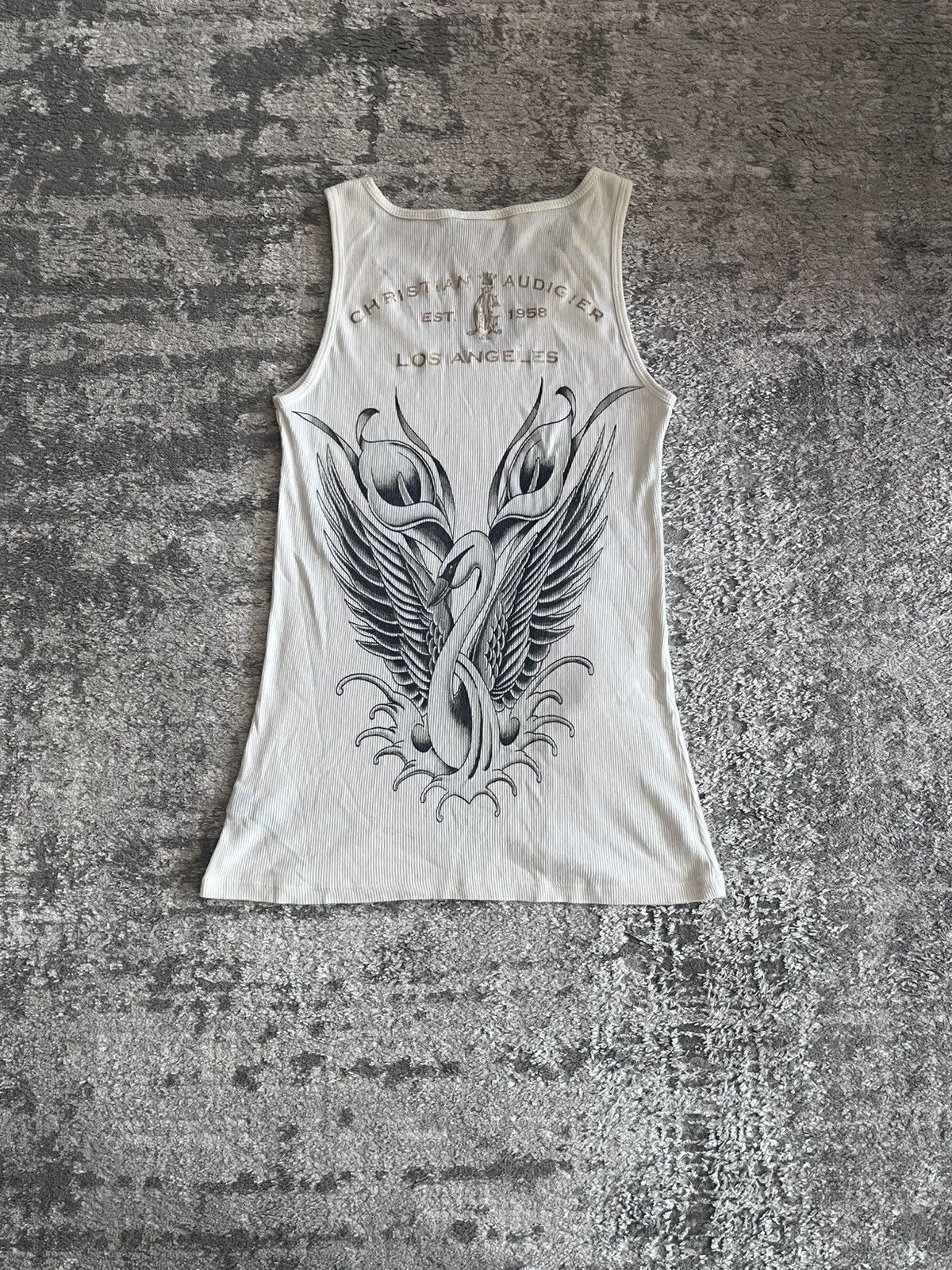 Christian Audigier Vintage Y2K Ed Hardy by Christian Audigier tank top tee Size S / US 4 / IT 40 - 3 Thumbnail