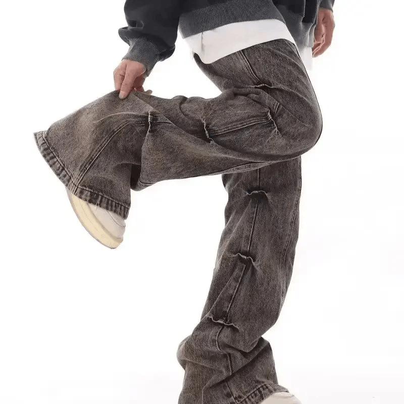 Japanese Brand × Vintage Hip Hop Vintage Street Washed Faded Distressed Jeans Size US 32 / EU 48 - 5 Thumbnail