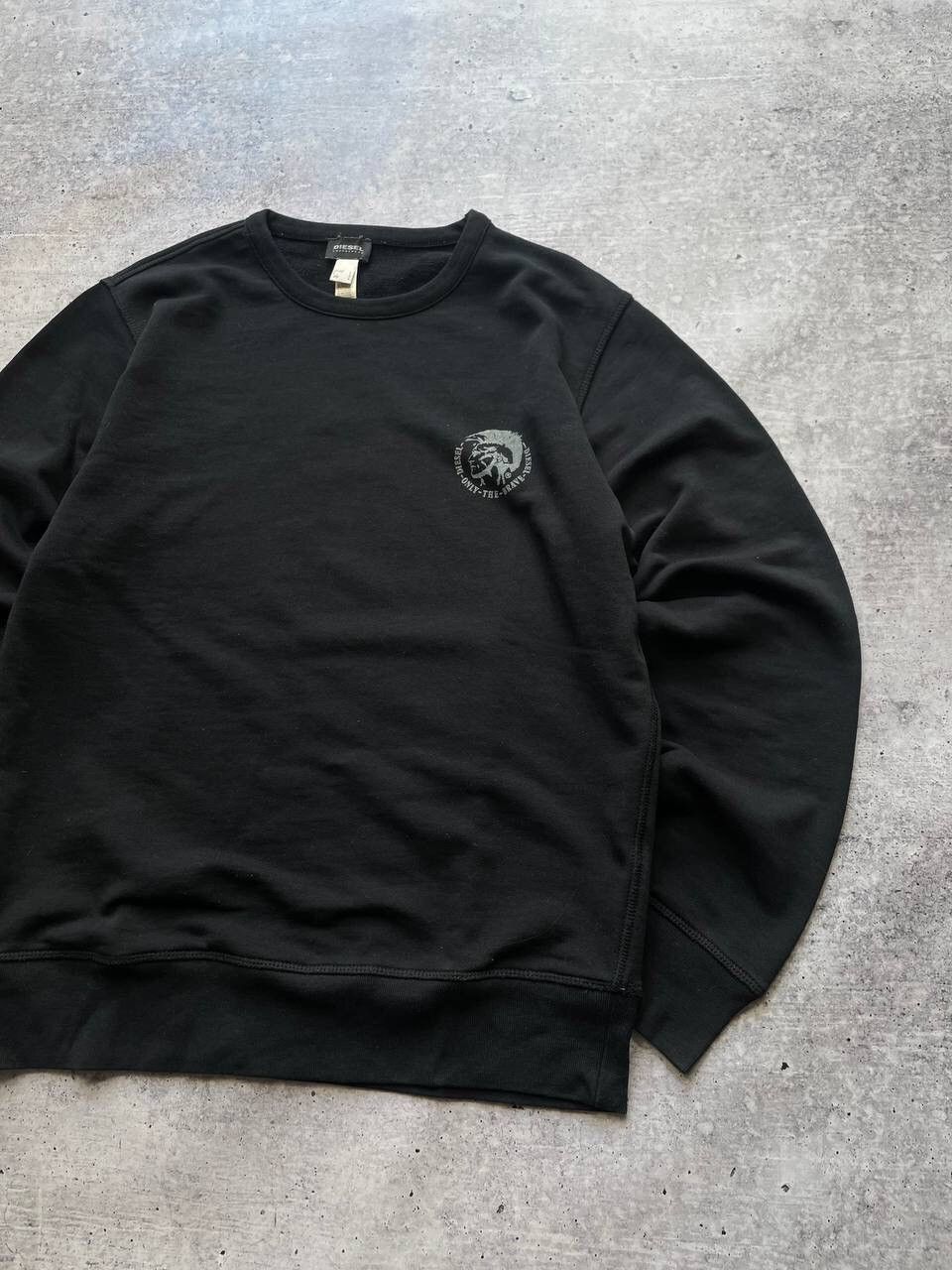 Diesel × Japanese Brand × Vintage Vintage Diesel Mini Logo Sweatshirt Y2K Size US L / EU 52-54 / 3 - 2 Thumbnail
