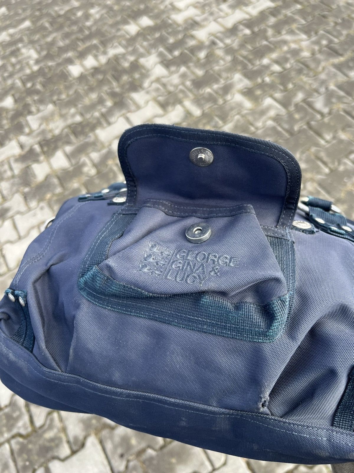 Vintage George Gina Lucy Distressed Y2k Japanese Bag