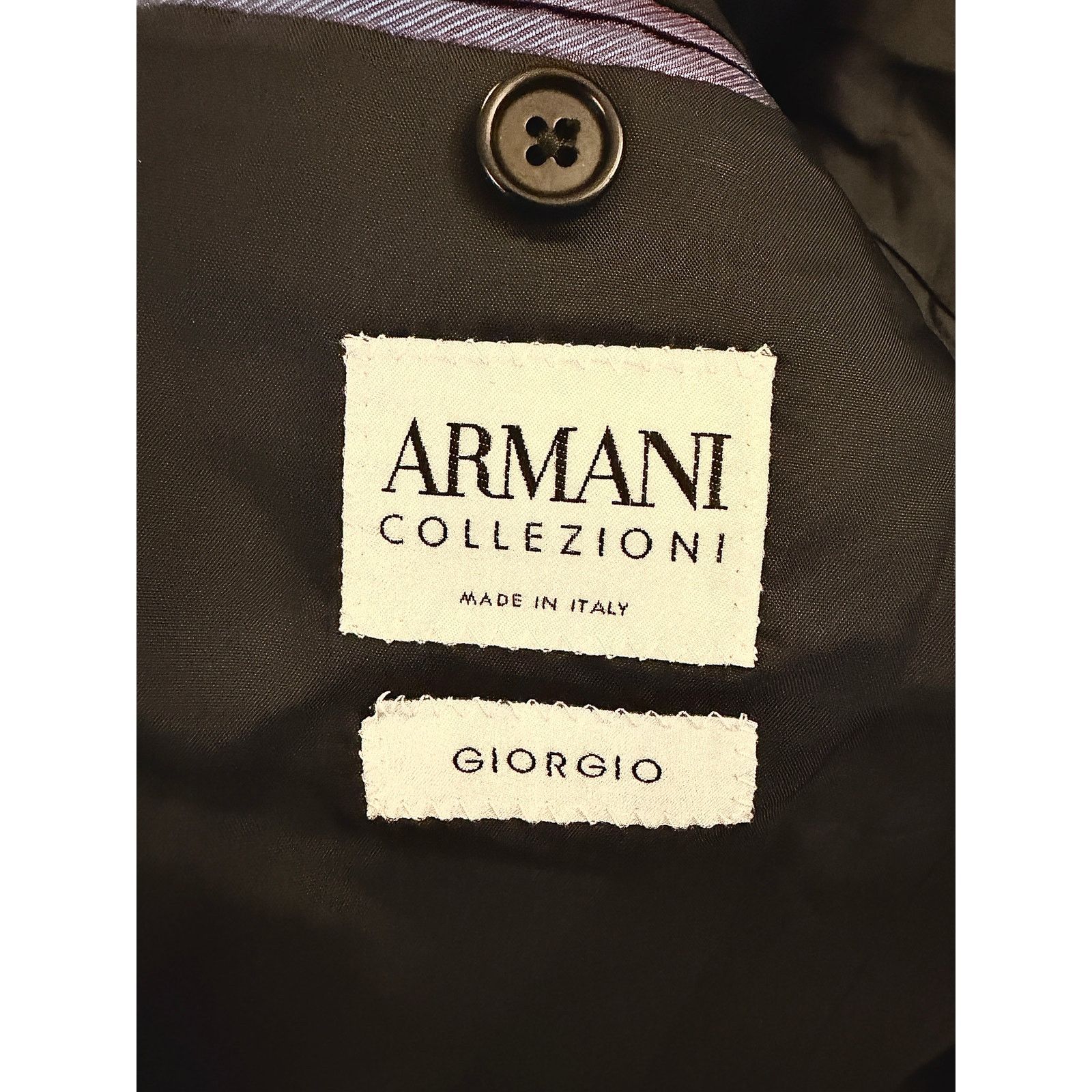 Armani Collezioni Giorgio Armani Collezioni Wool Grey Sports Jacket Size 52R - 3 Thumbnail