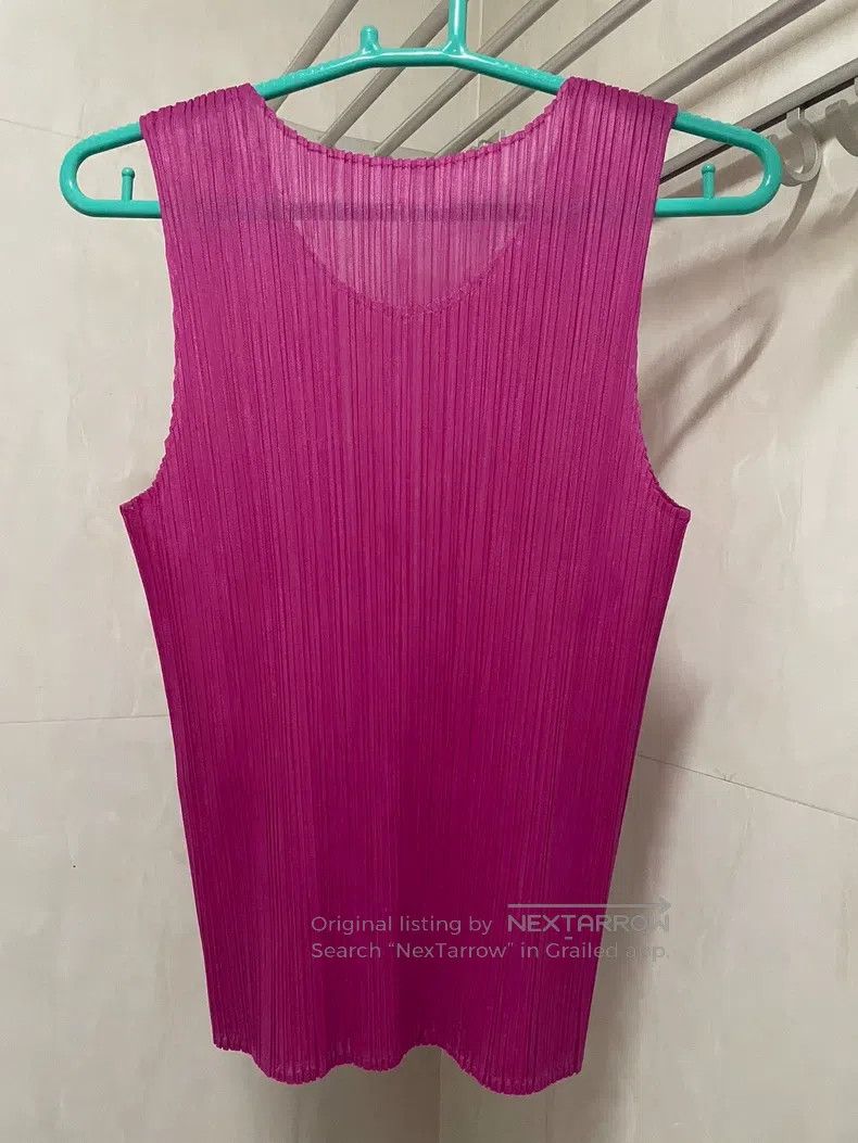 Other Issey Miyake size:one size Pleated Sleeveless Vest Top Size XXS / US 00 / IT 34 - 4 Thumbnail