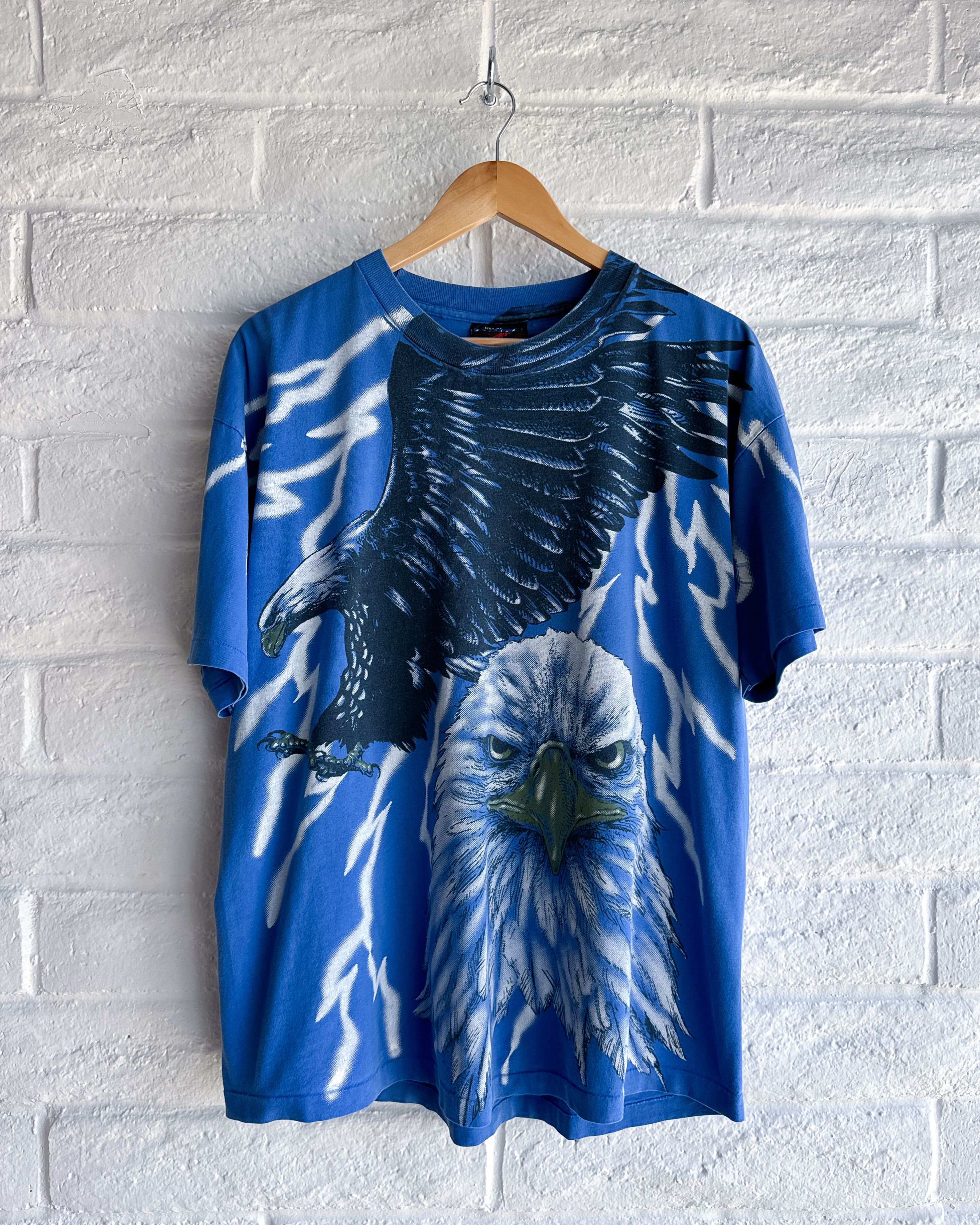 Travis Scott × Vintage RARE American Thunder Tee | Grailed