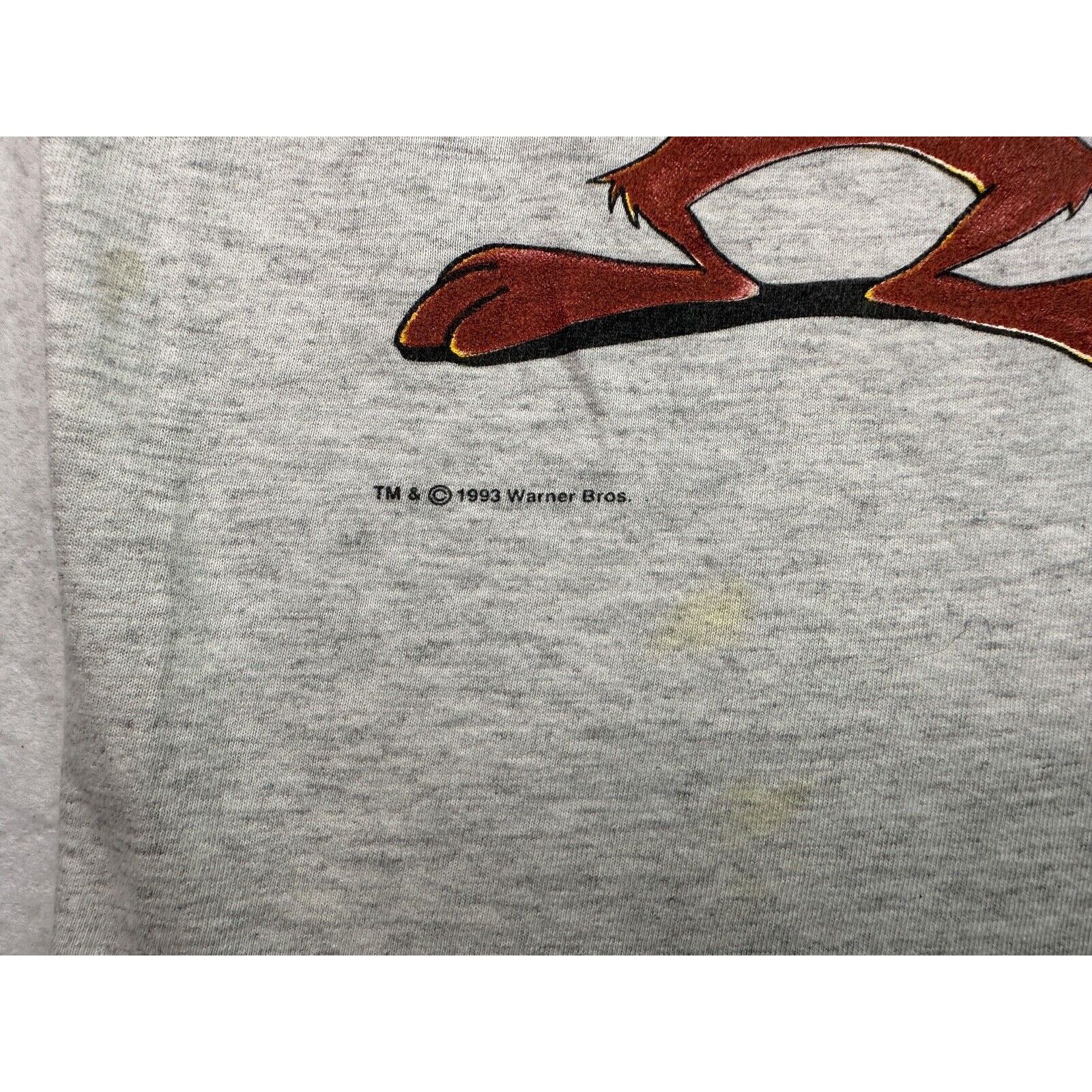 Harley Davidson VTG 1993 Harley Davidson X Looney Tunes Bugs & Taz T-Shirt Size US L / EU 52-54 / 3 - 3 Thumbnail