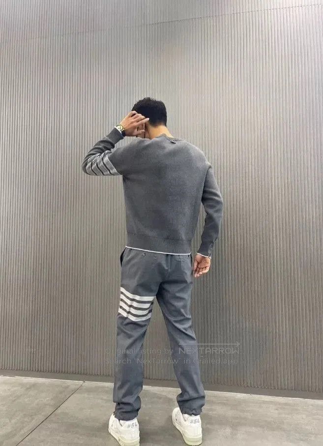Thom Browne Thom Browne Anchor Knit Sweater. Size US XL / EU 56 / 4 - 4 Thumbnail