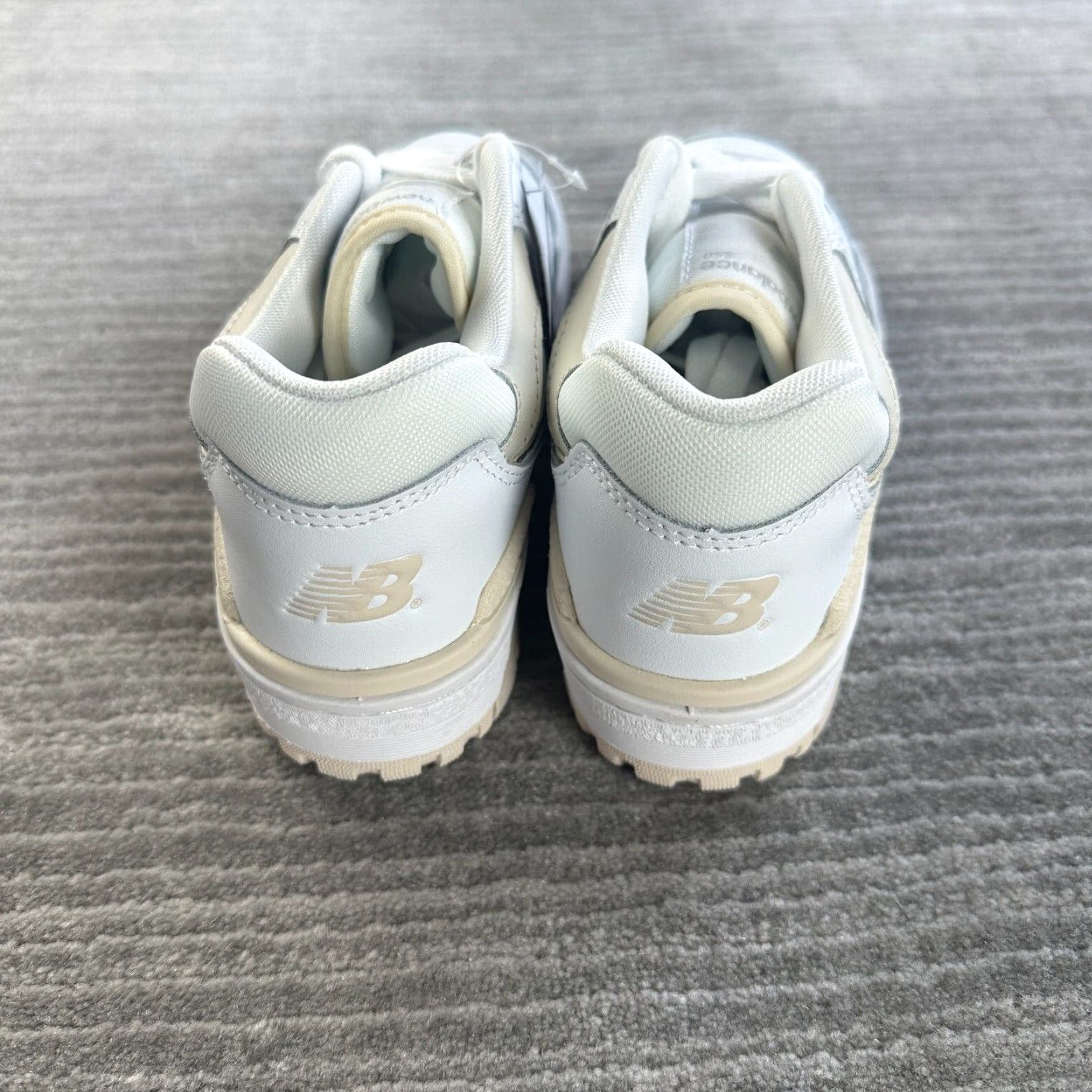 New Balance New Balance 550 Womens 6.5 White Linen BBW550BK Athletic Sneakers Shoes Casual 80s 90s Size US 7 / IT 37 - 5 Thumbnail
