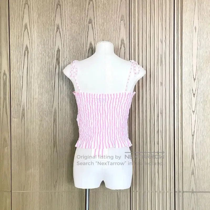 Chanel Chanel Pink Striped Sleeveless Summer Top . Size S / US 4 / IT 40 - 2 Thumbnail