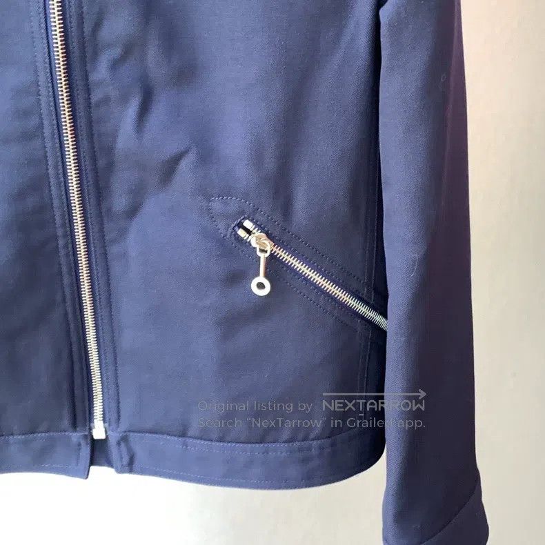 Hermes Hermes Coat/Jacket in Dark Navy Size 4XL / US 24-26 - 3 Thumbnail