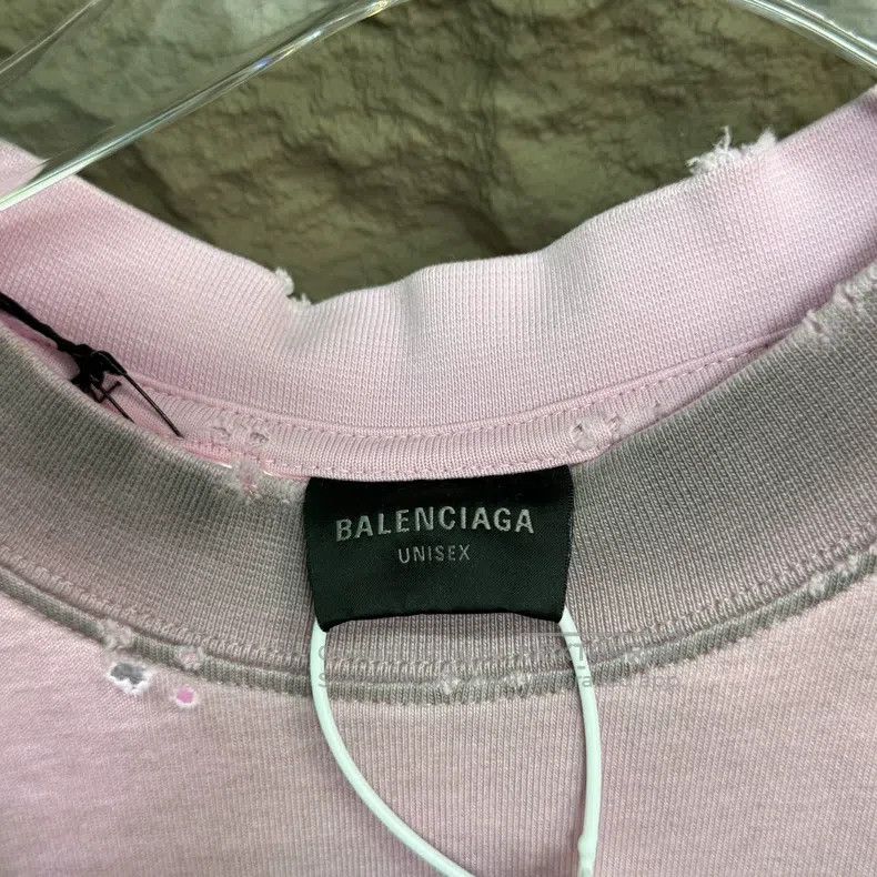 Balenciaga Balenciaga Pink Sanskrit T-Shirt Size M Size US M / EU 48-50 / 2 - 3 Thumbnail