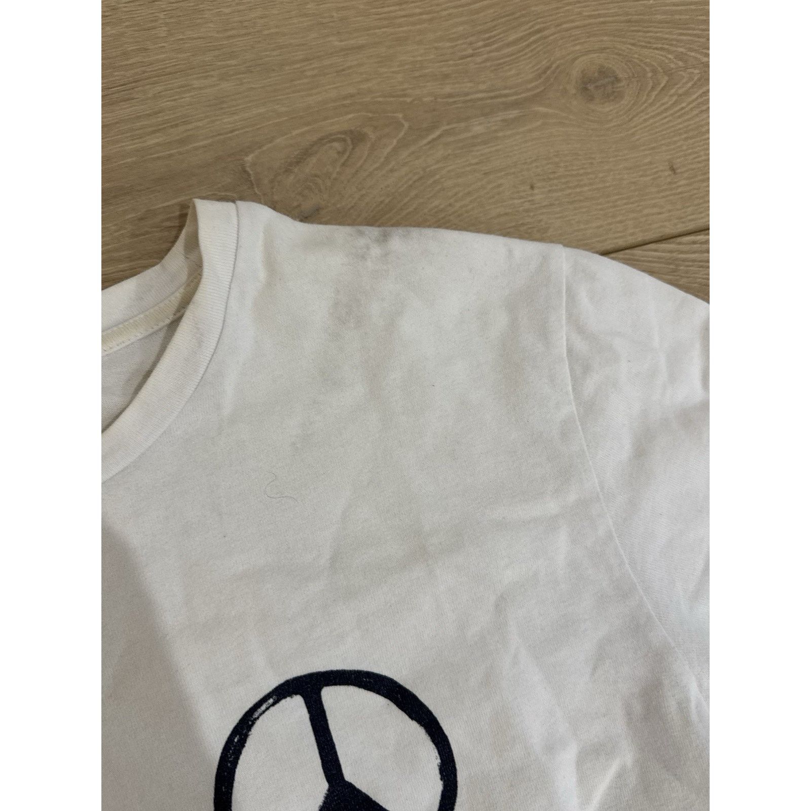 A.P.C. A.P.C. X Rth Peace Sign White Mens Tee T-Shirt /012 Size US L / EU 52-54 / 3 - 6 Thumbnail