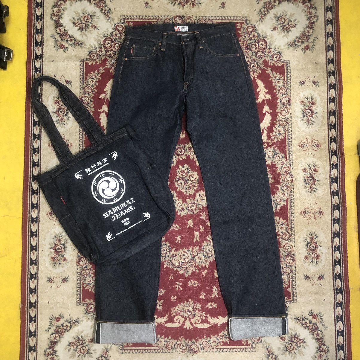 Japanese Brand × Samurai Jeans Samurai Maniwa Special 2 Denim Limited 19oz Size US 32 / EU 48 - 8 Thumbnail