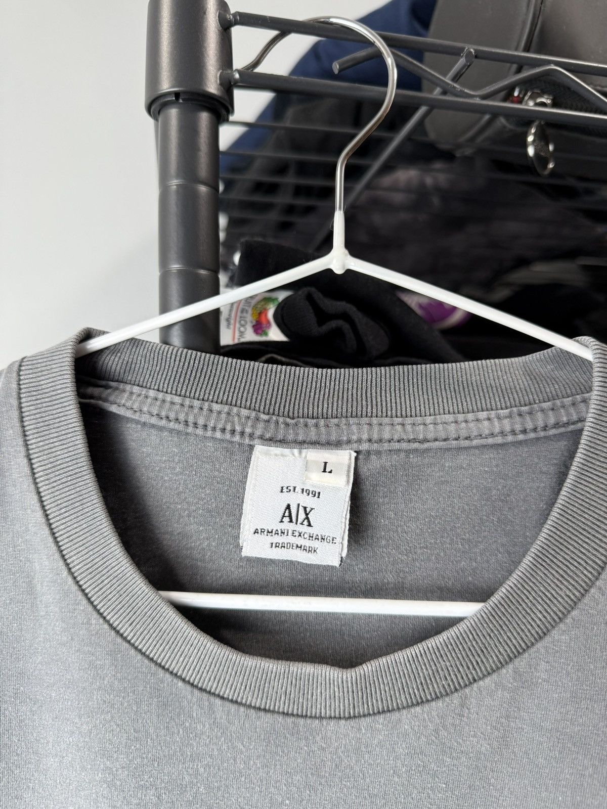 Armani Exchange Vintage Emporio Armani Archive T Shirt Luxury Size US L / EU 52-54 / 3 - 5 Thumbnail
