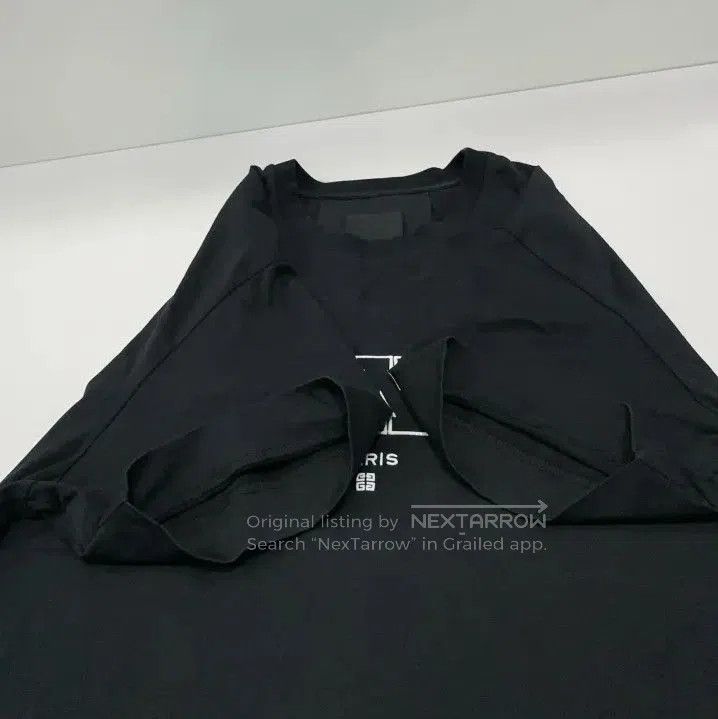 Givenchy Givenchy SS22 Logo Embroidery Solid Short Sleeve T-shirt. Size US M / EU 48-50 / 2 - 8 Thumbnail