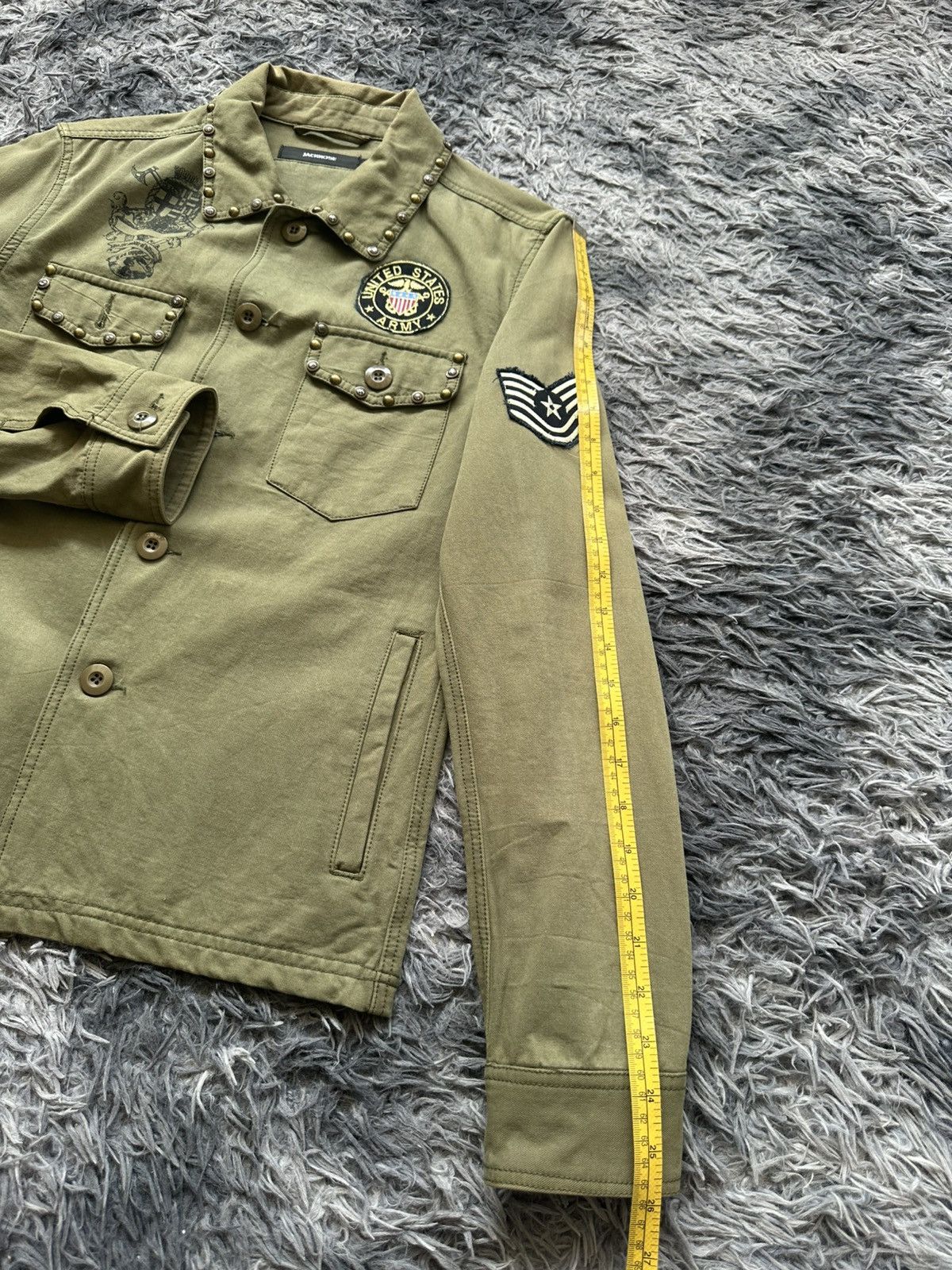 JACKROSE 00's JACKROSE Japan studded collar jacket Size US M / EU 48-50 / 2 - 14 Thumbnail